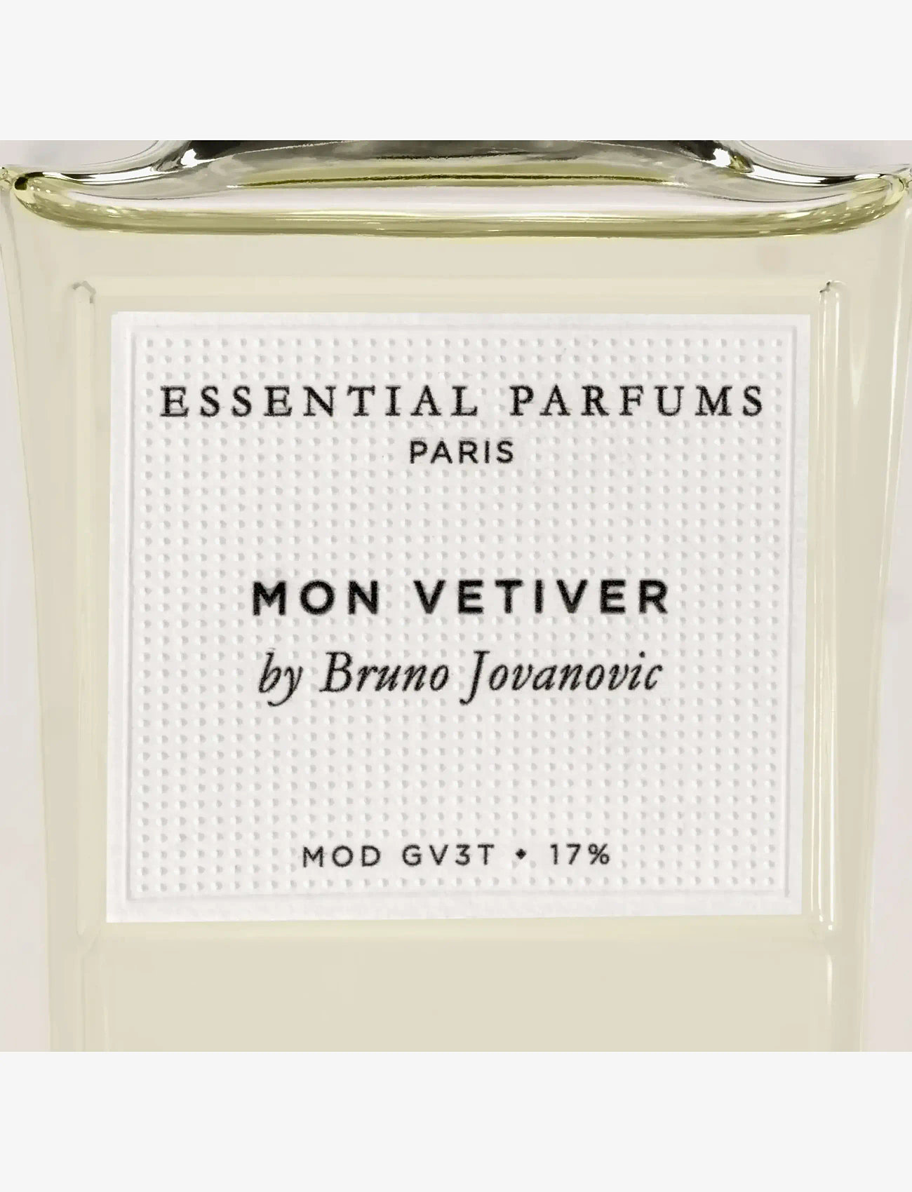 Essential Parfums - MON VETIVER BY BRUNO JOVANOVIC EAU DE PARFUM REFILLABLE 100ML - til ham  - clear - 4