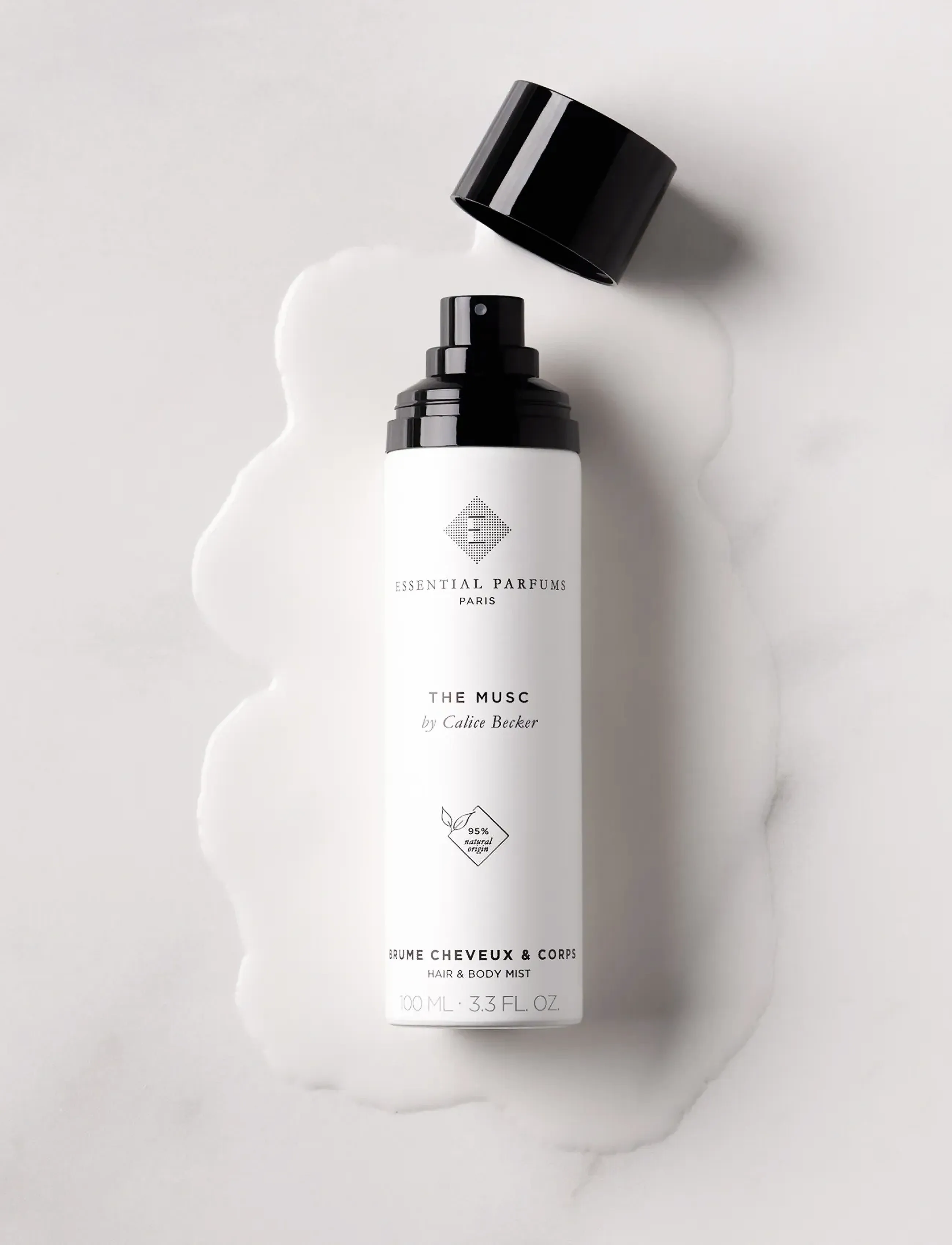 Essential Parfums - THE MUSC BY CALICE BECKER - HAIR & BODY MIST 100ML (ONLINE ONLY) - parfumer - clear - 4