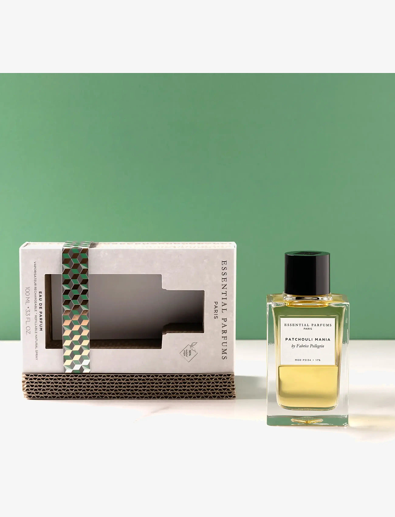 Essential Parfums - PATCHOULI MANIA BY FABRICE PELLEGRIN EAU DE PARFUM REFILLABLE 100ML - til ham  - clear - 5