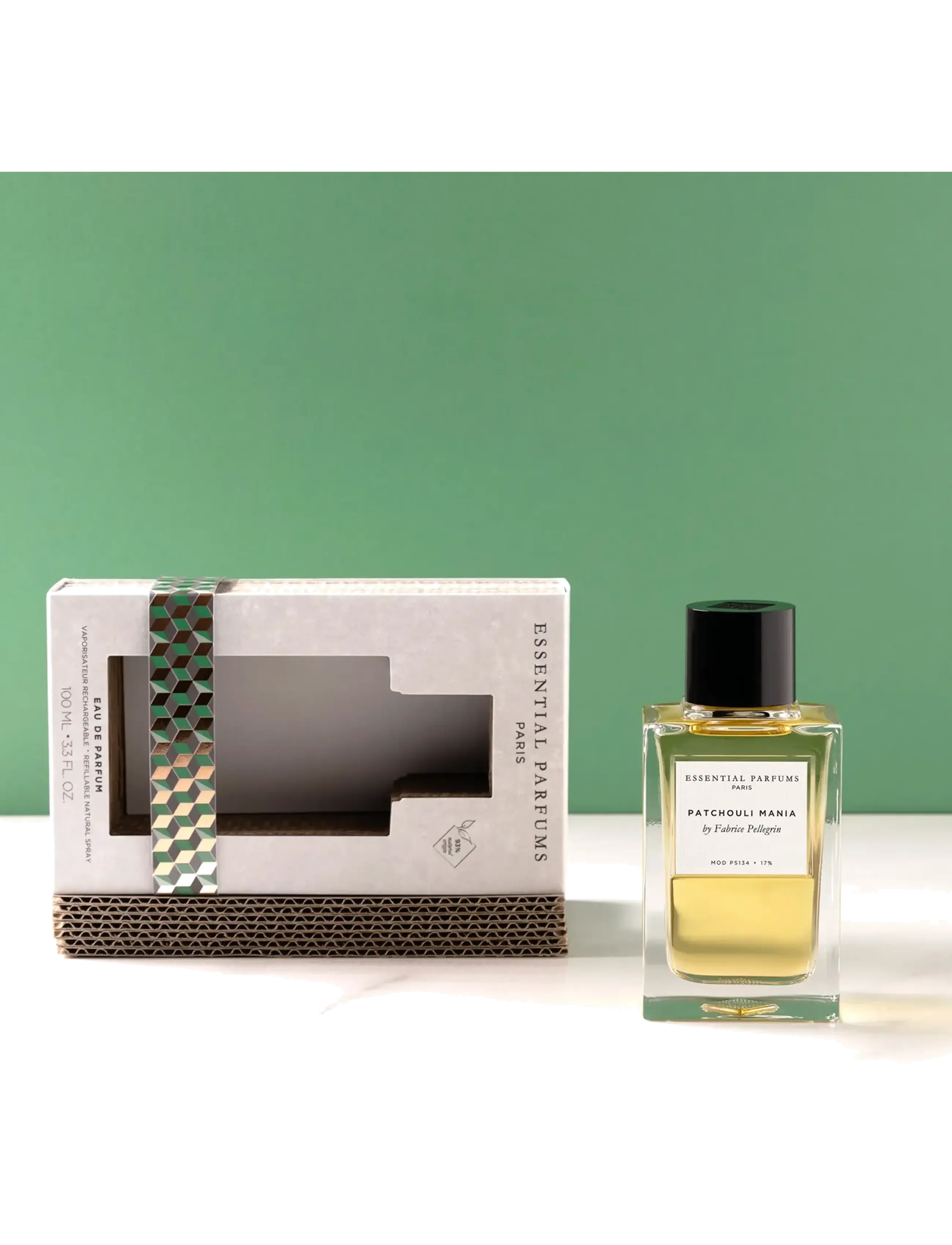 Essential Parfums - PATCHOULI MANIA BY FABRICE PELLEGRIN EAU DE PARFUM REFILLABLE 100ML - till honom  - clear - 5