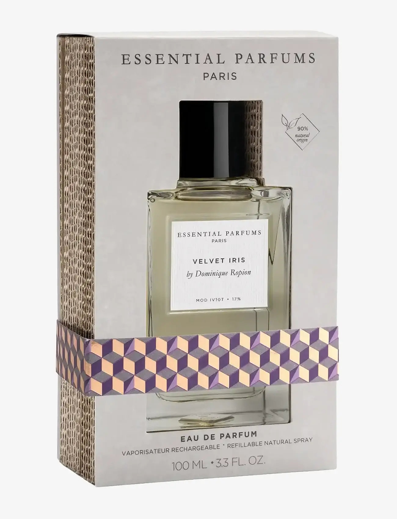 Essential Parfums - VELVET IRIS BY DOMINIQUE ROPION EAU DE PARFUM REFILLABLE 100ML - for him - clear - 3