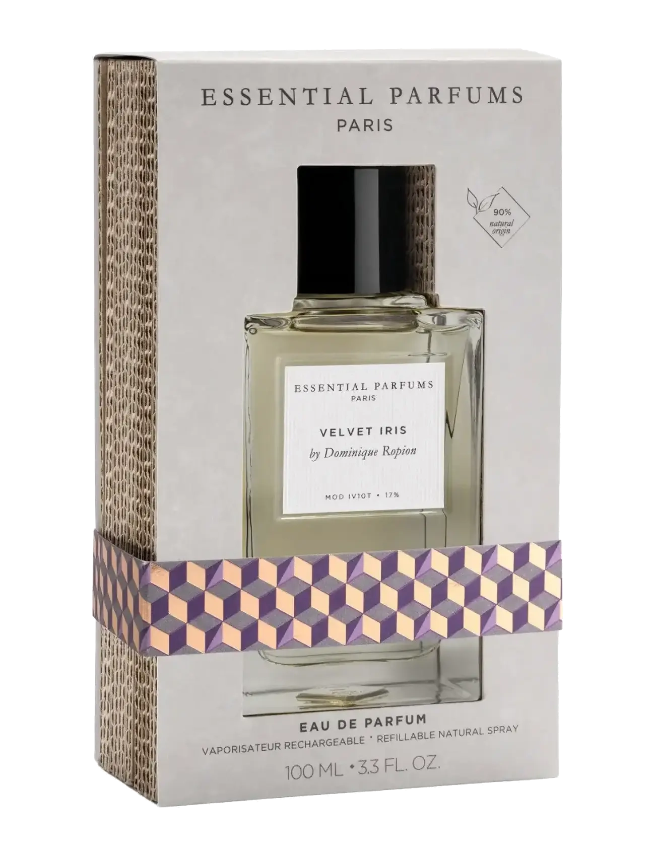 Essential Parfums - VELVET IRIS BY DOMINIQUE ROPION EAU DE PARFUM REFILLABLE 100ML - til ham  - clear - 3