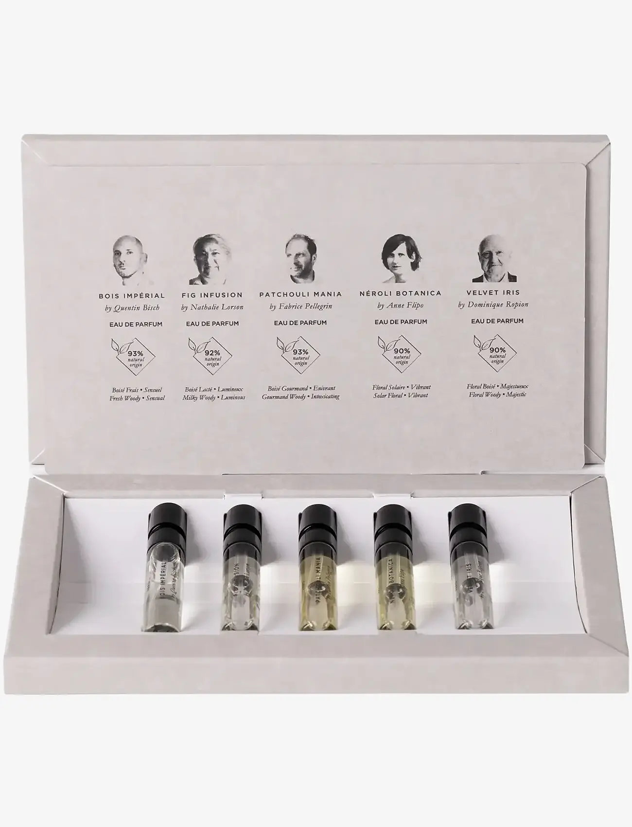 Essential Parfums - DISCOVERY SET  :  11*2ML - till honom  - clear - 2