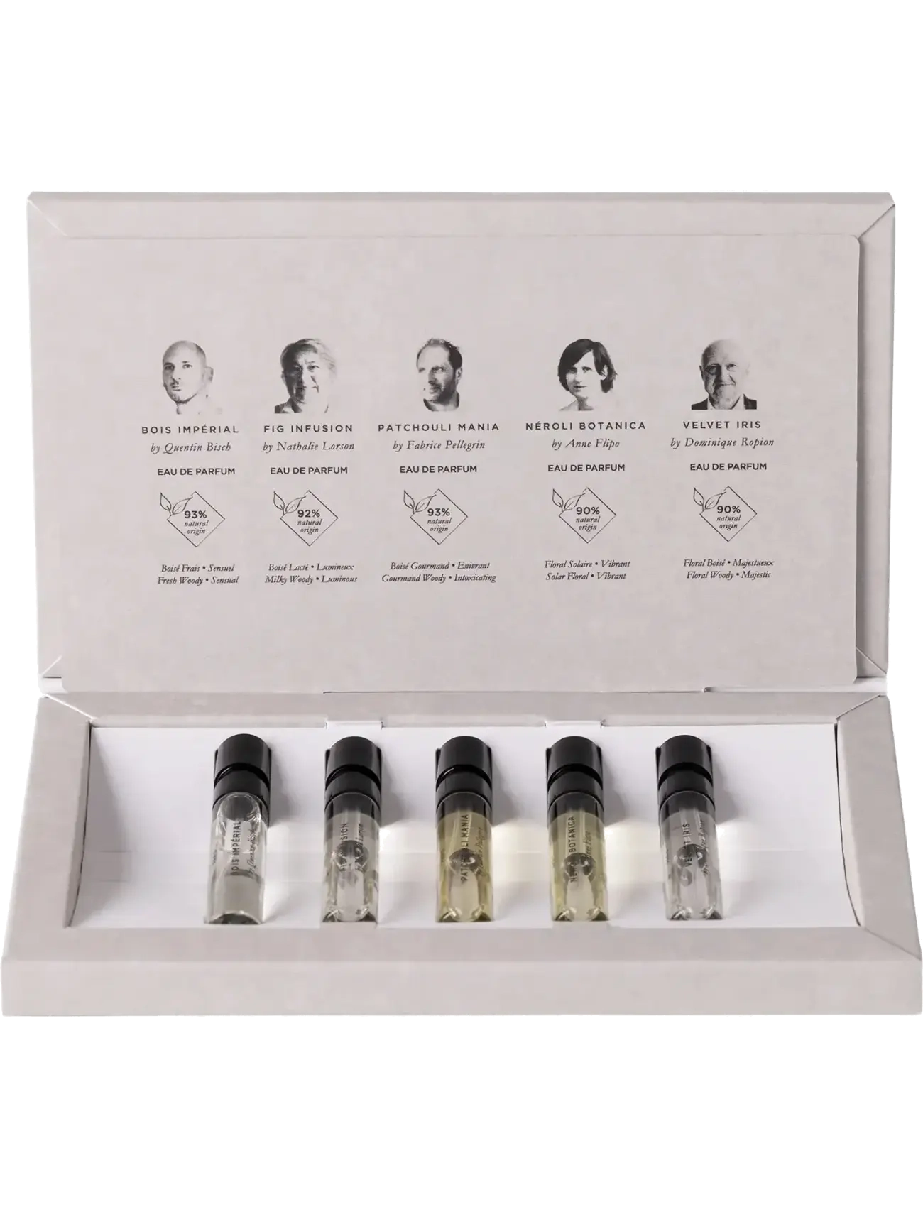 Essential Parfums - DISCOVERY SET  :  11*2ML - till honom  - clear - 2