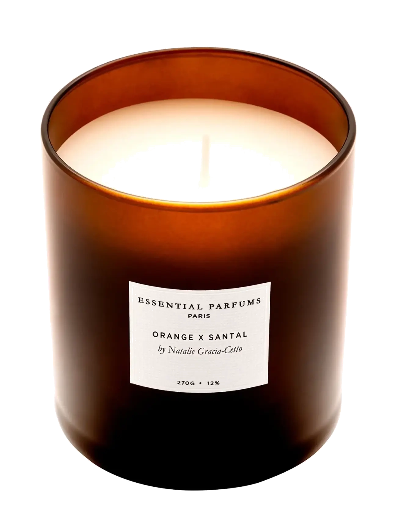 Essential Parfums - Orange X Santal By Nathalie Gracia - Cetto Candle 270g - mellem 200-500 kr - clear - 5