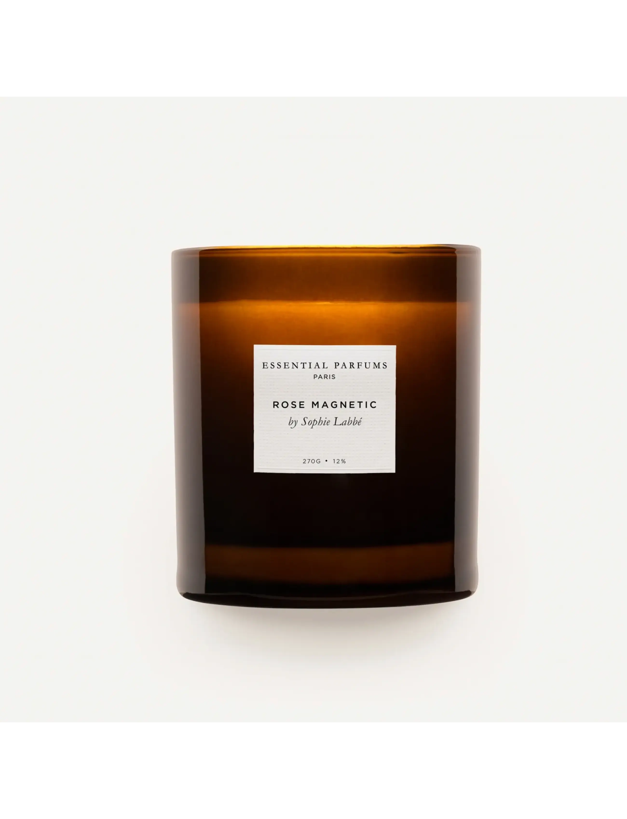 Essential Parfums - Rose Magnetic By Sophie Labbé Candle 270g - over 500 kr - clear - 3