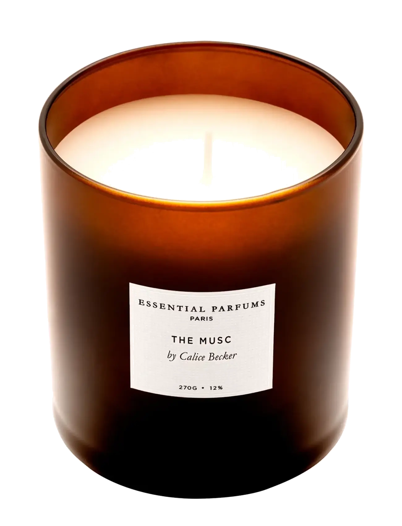 Essential Parfums - The Musc By Calice Becker Candle 270g - mellem 200-500 kr - clear - 3