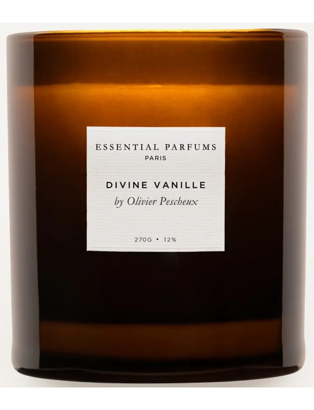 Essential Parfums Divine Vanille By Olivier Pescheux Candle 270G, 270 GR, Nude, Hjem > Duftlys, Dame