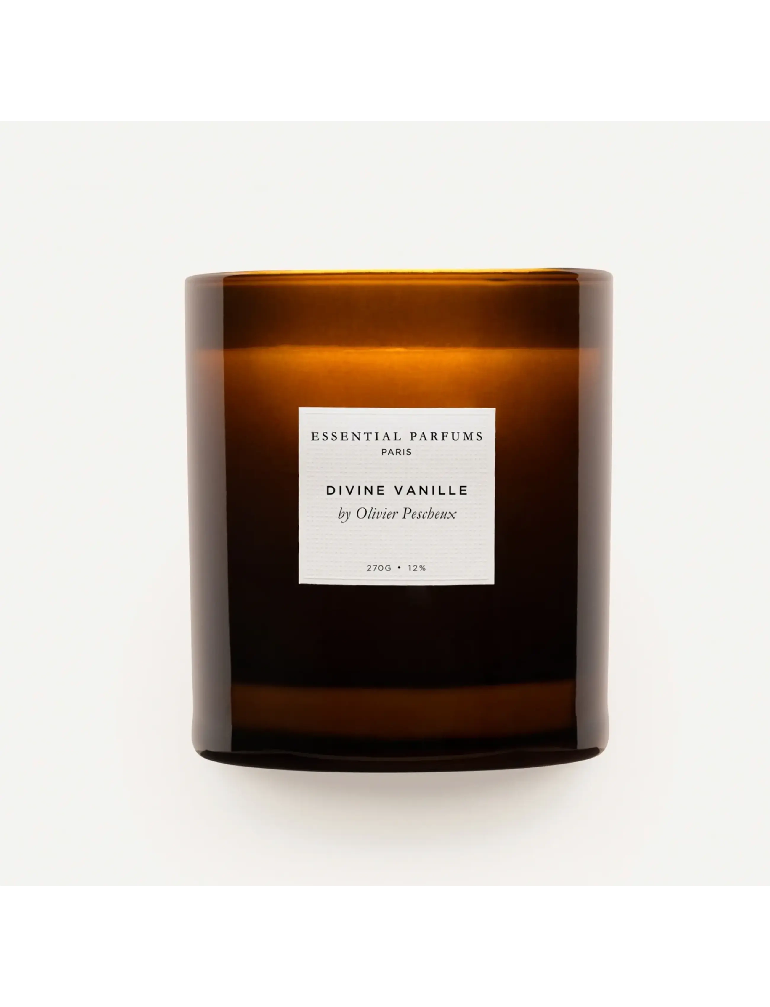 Essential Parfums Divine Vanille By Olivier Pescheux Candle 270g - Över 500 kr - CLEAR / undefined