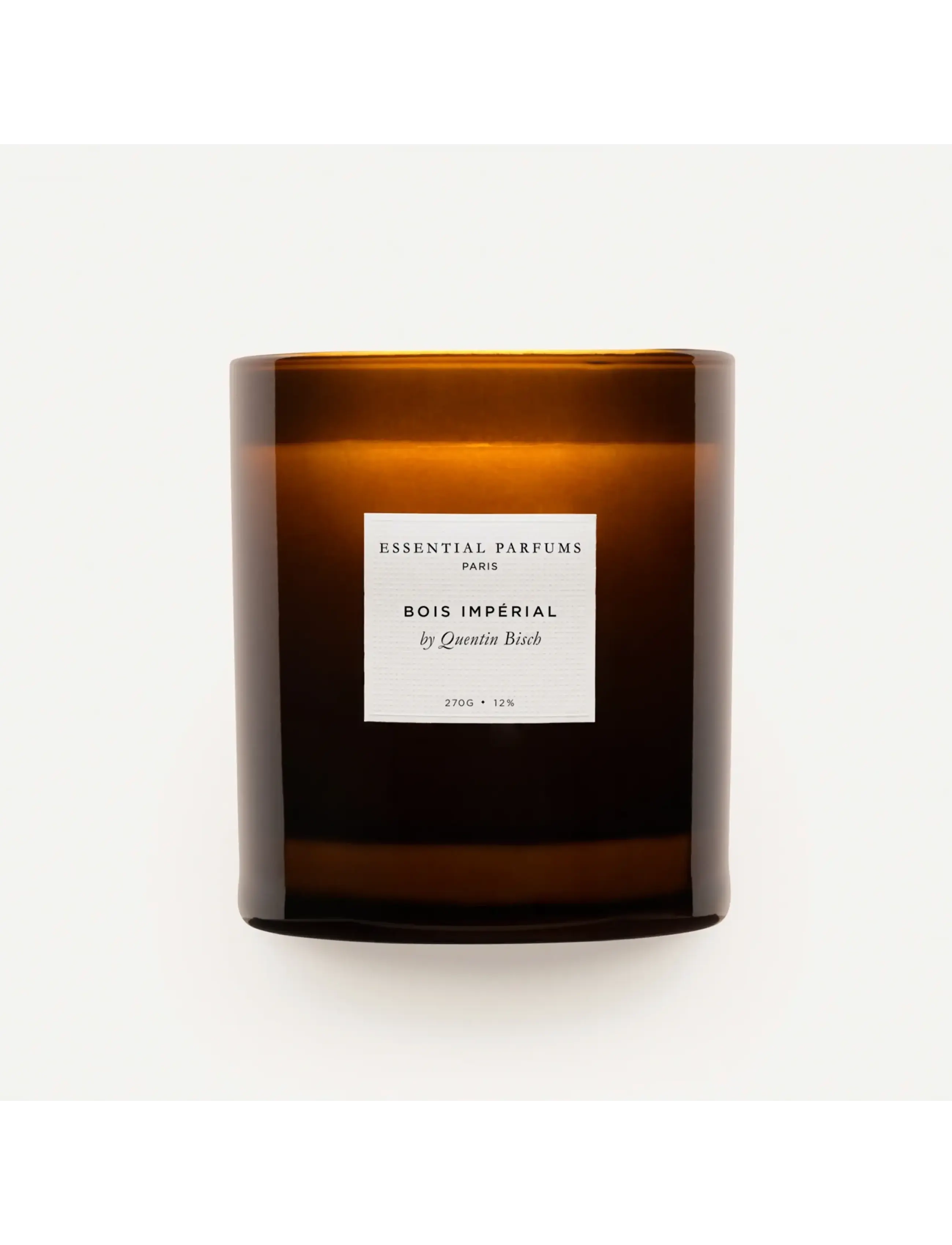 Essential Parfums Bois Imperial By Quentin Bisch Candle 270g - Parfymer & dufter - CLEAR / undefined