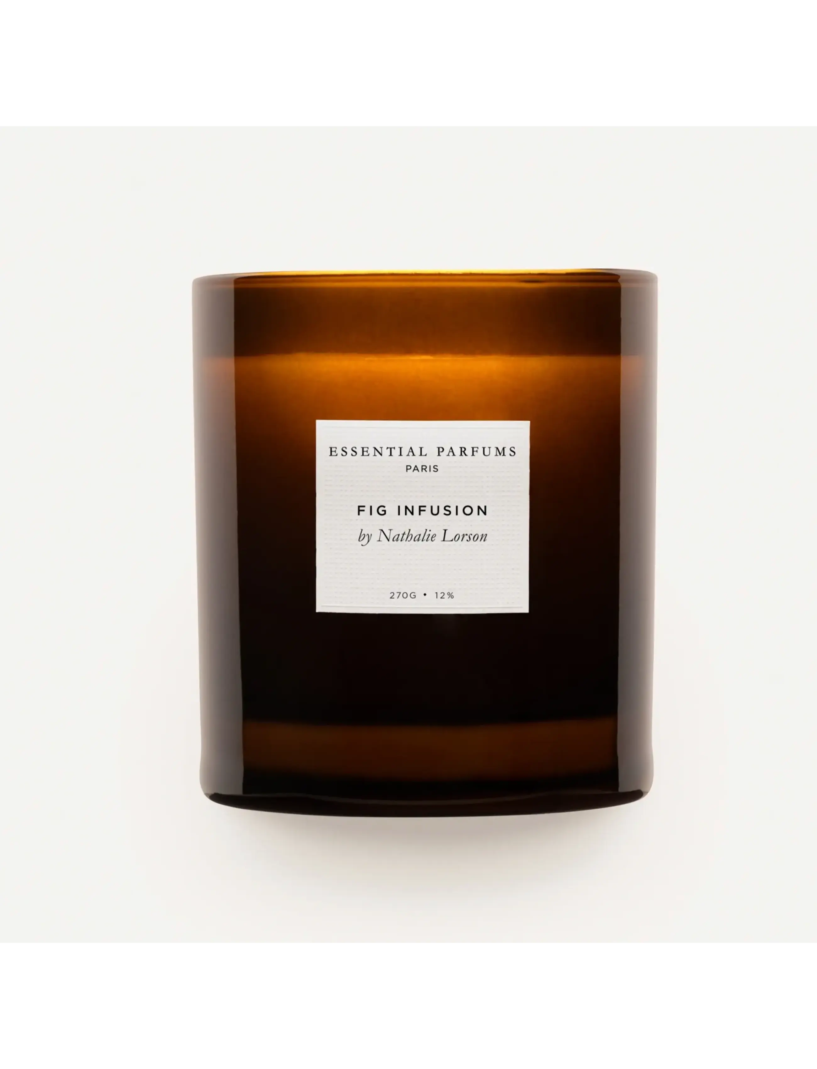 Essential Parfums - Fig Infusion By Nathalie Lorson Candle 270g - mellem 200-500 kr - clear - 2
