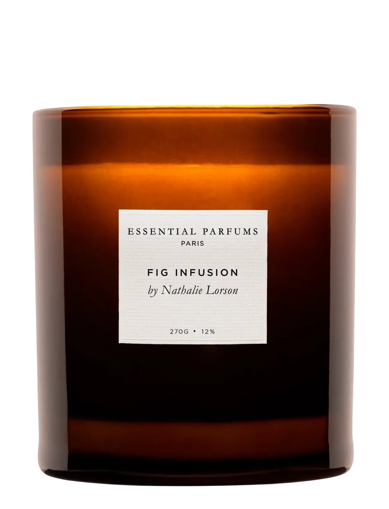 Essential Parfums - Fig Infusion By Nathalie Lorson Candle 270g - mellem 200-500 kr - clear - 3