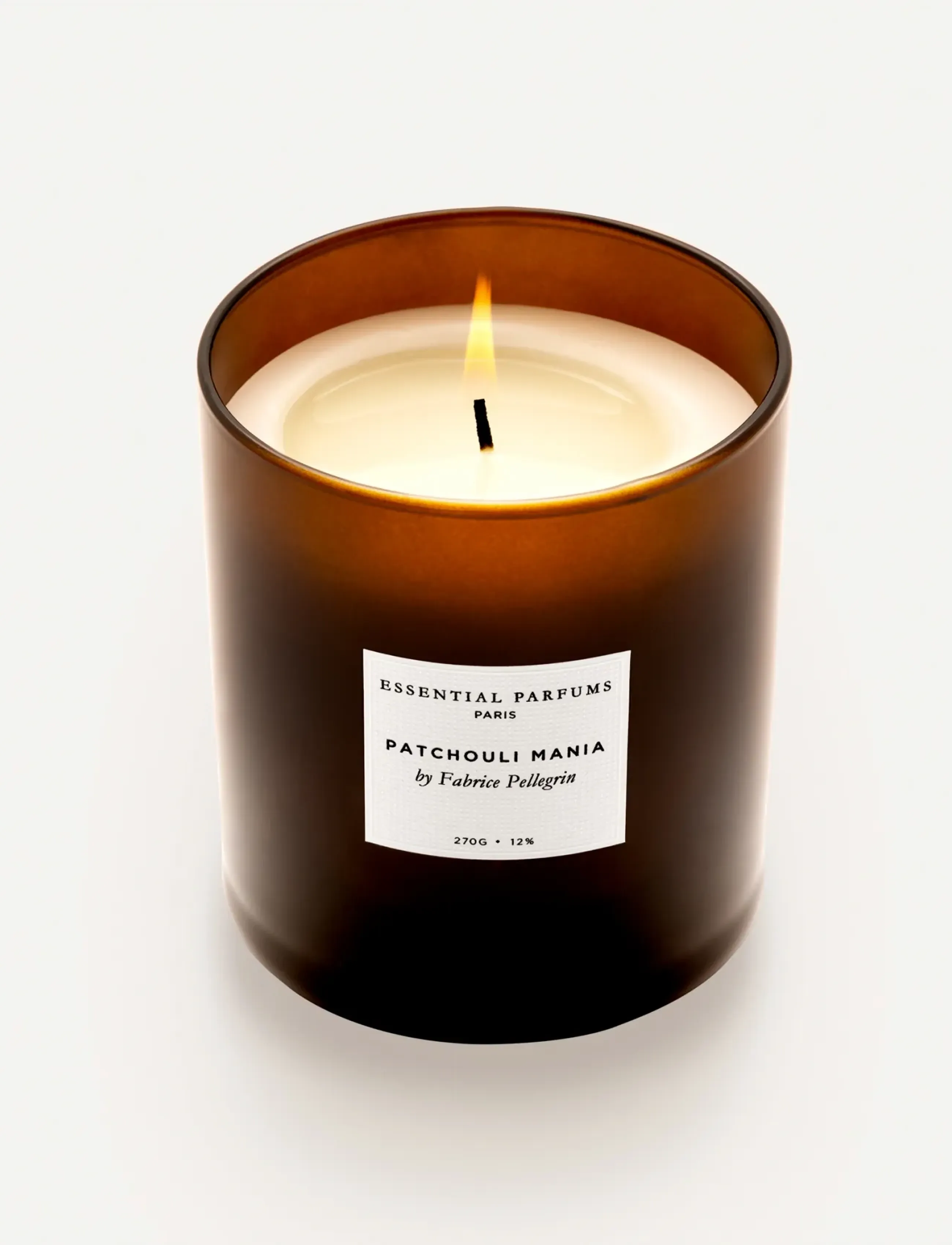 Essential Parfums Patchouli Mania By Fabrice Pellegrin Candle 270g - Dimission - CLEAR / undefined