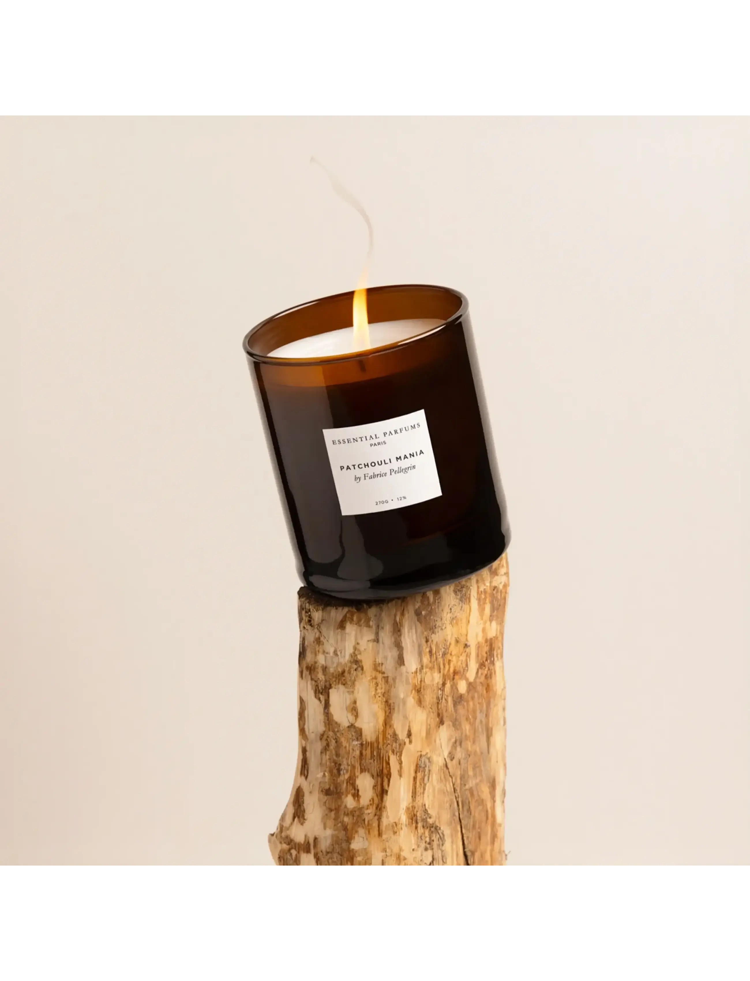 Essential Parfums - Patchouli Mania By Fabrice Pellegrin Candle 270g - Över 500 kr - clear - 3