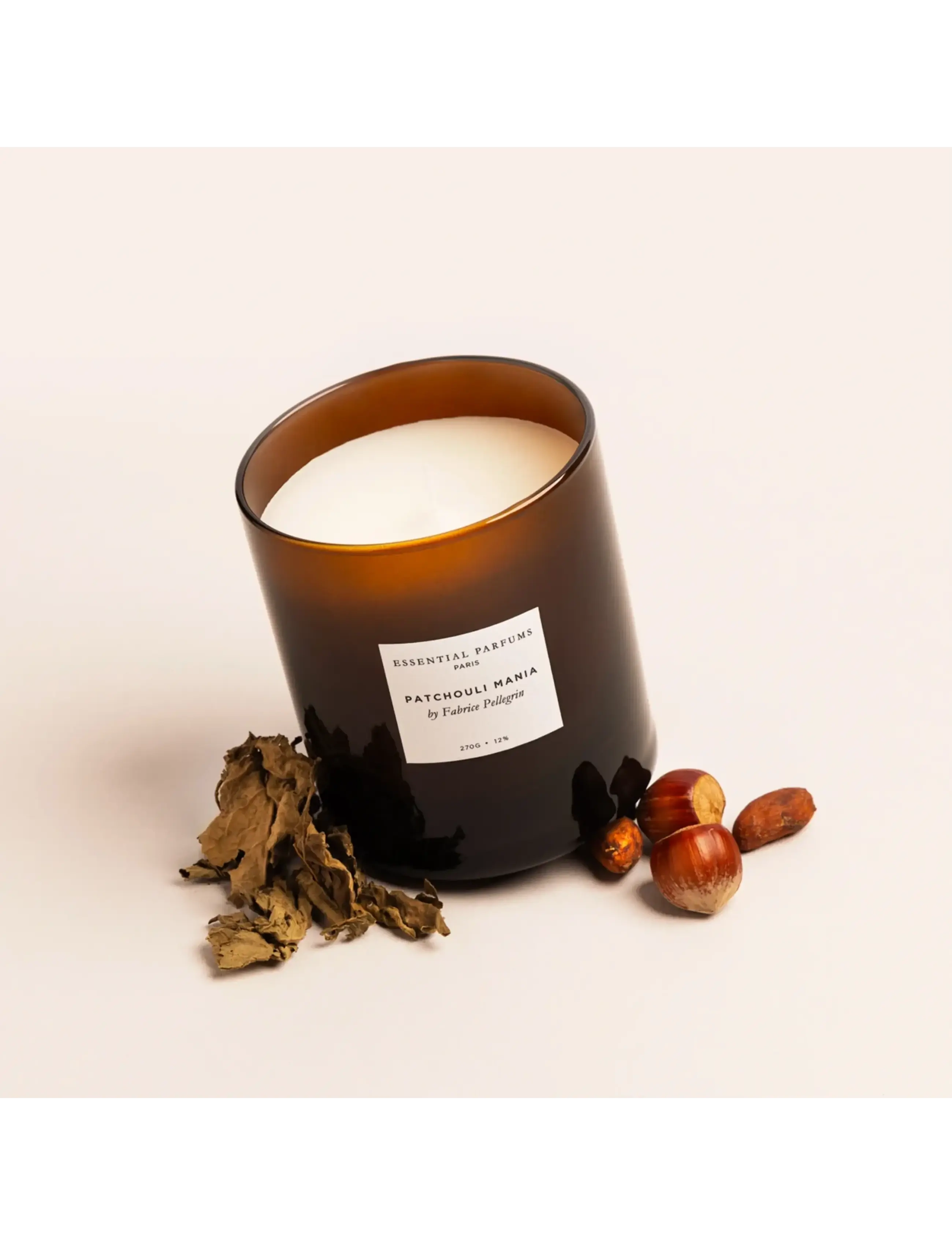 Essential Parfums - Patchouli Mania By Fabrice Pellegrin Candle 270g - Över 500 kr - clear - 5