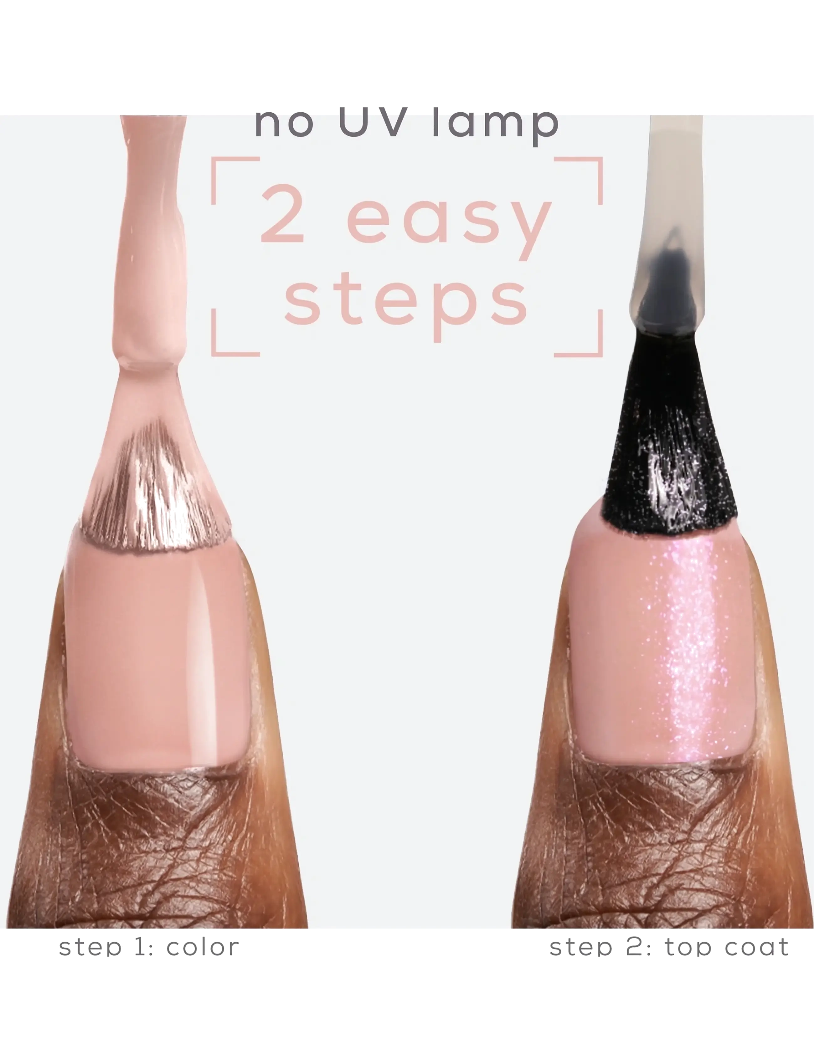 Essie - essie gel couture specialeffekt nagellack 563 blushed metal 13,5 ml - makeup - blushed metal - 5