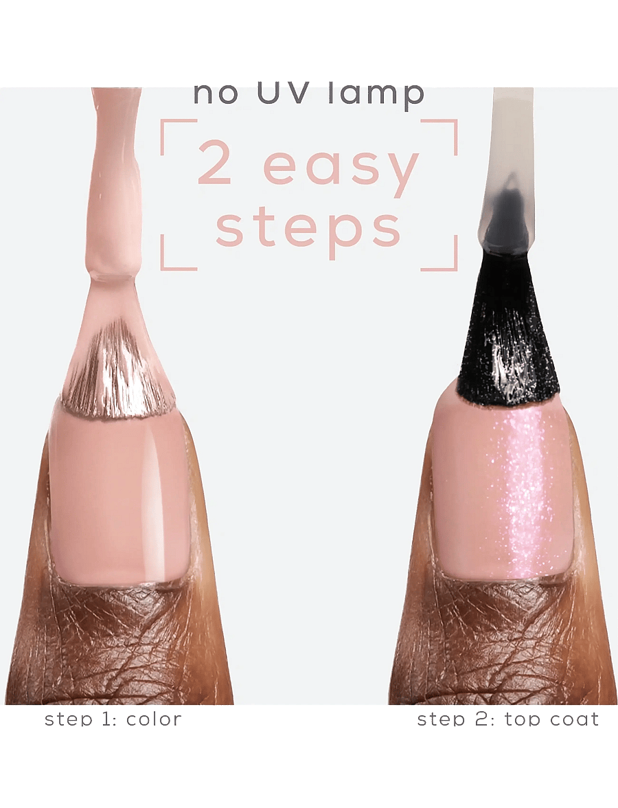 Essie - essie gel couture specialeffekt nagellack 563 blushed metal 13,5 ml - blushed metal - 5