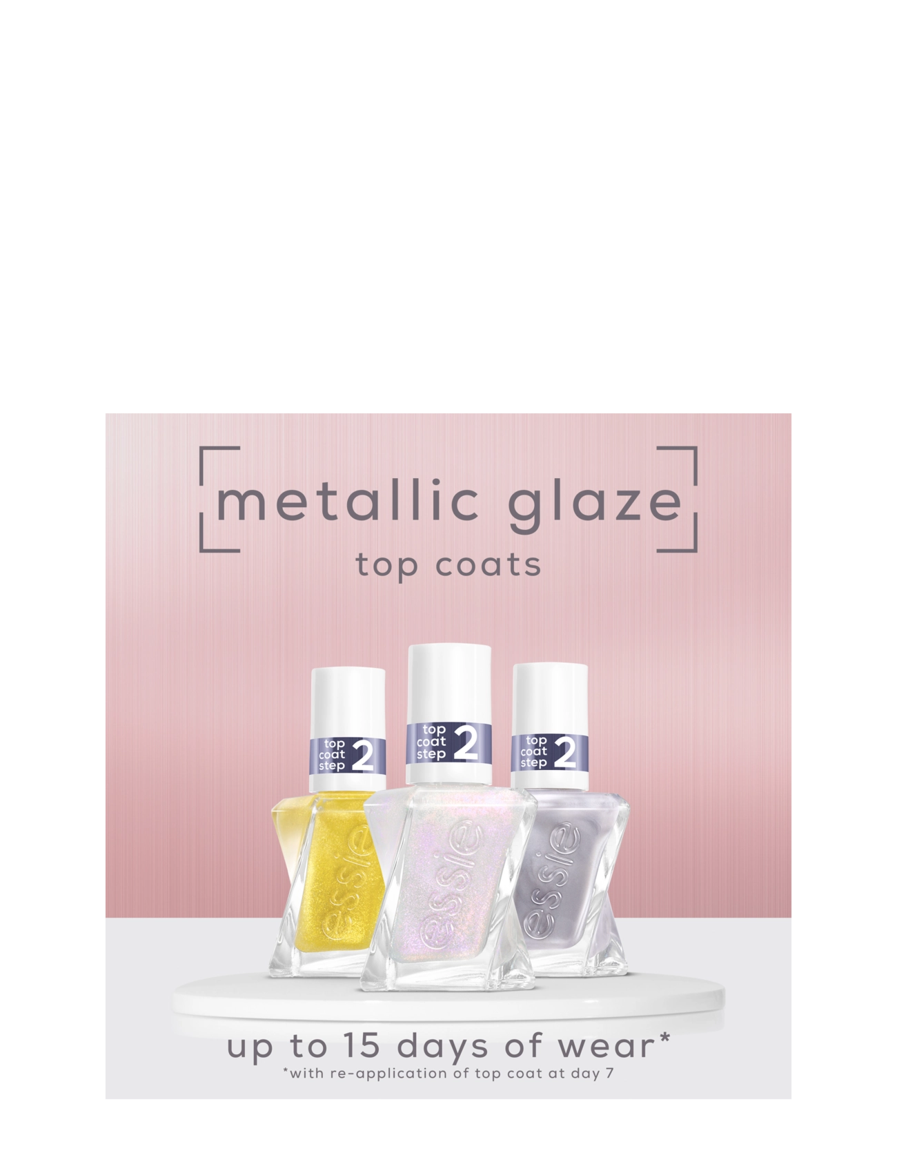 Essie - essie gel couture specialeffekt nagellack 565 crushed gold 13,5 ml - makeup - crushed gold - 3