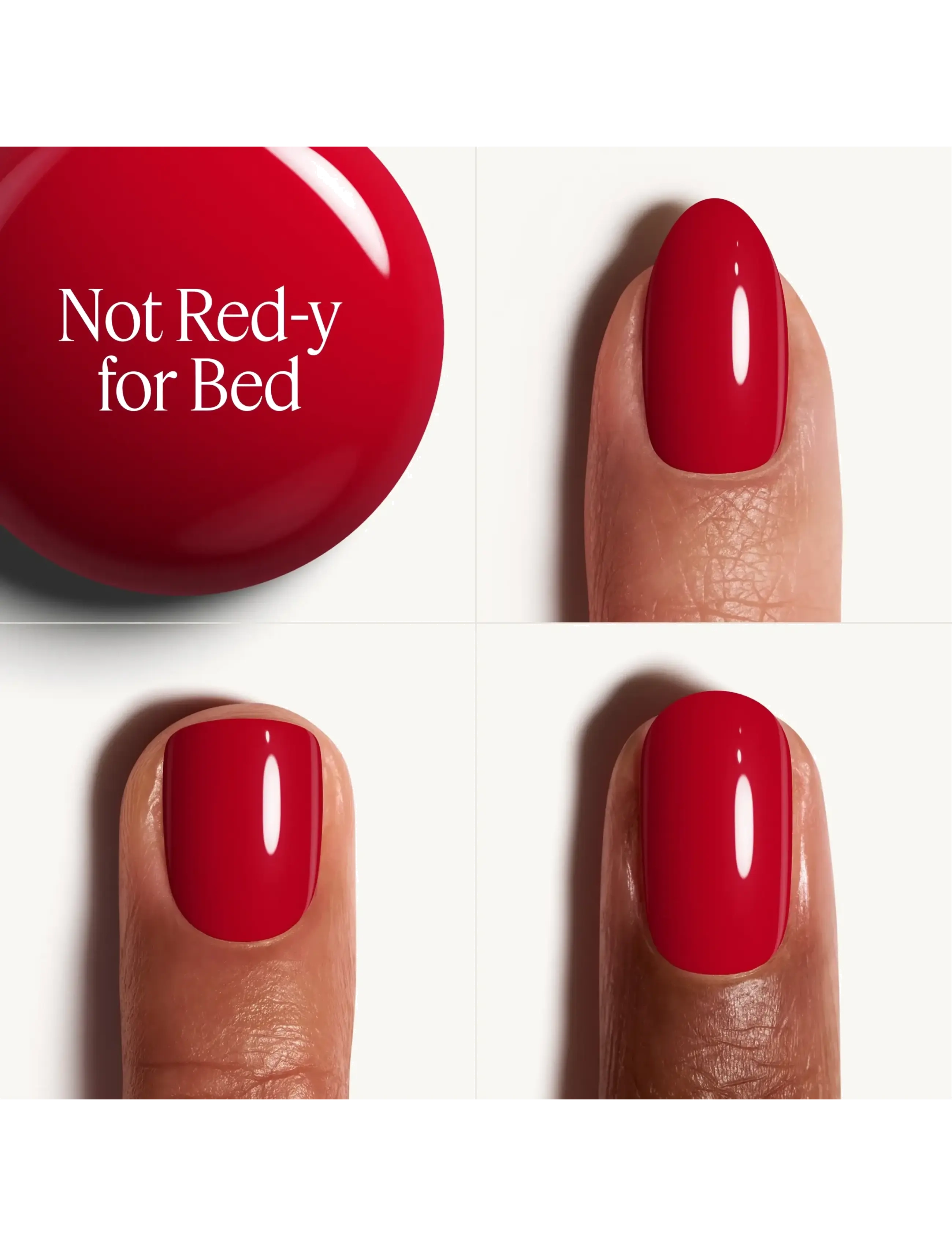 Essie - essie original nail polish 750 not red-y for bed 13,5 ml - neglelakker - not red-y for bed 750 - 1