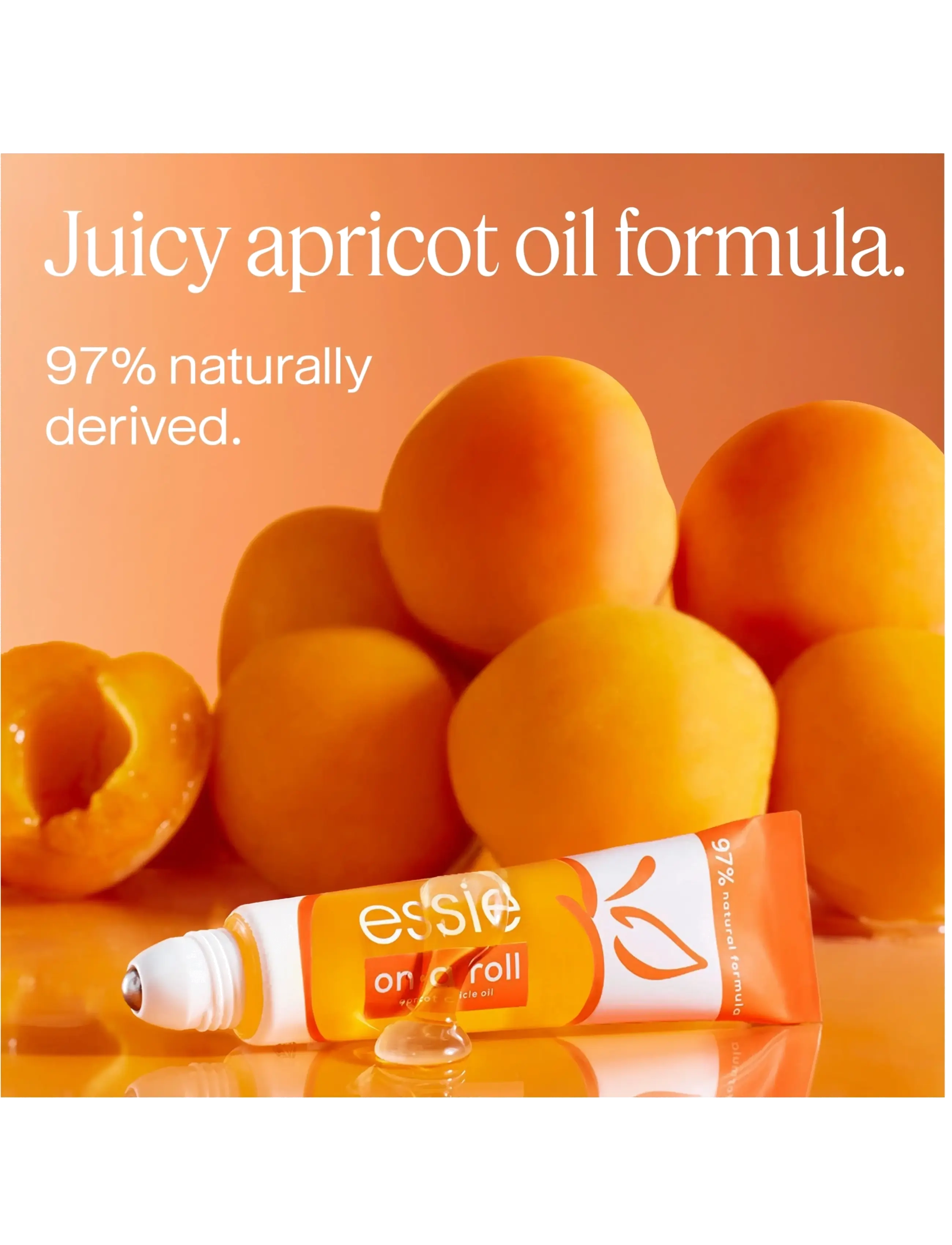 Essie - essie On-a-roll Apricot Nail and Cuticle Oil 13,5 ml - makeup - no colour - 3