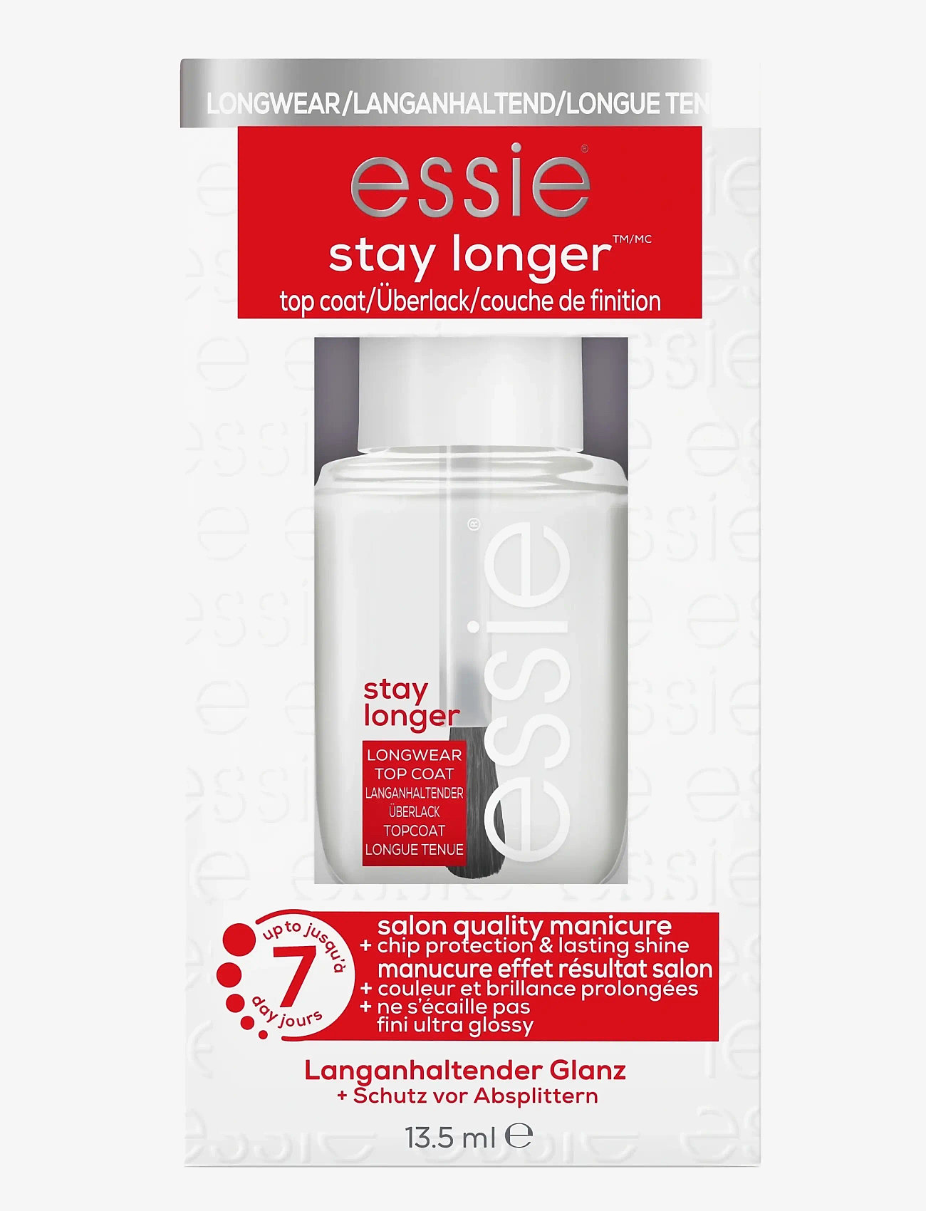 Essie - essie top coat stay longer longwear topcoat - stay longer . - 2