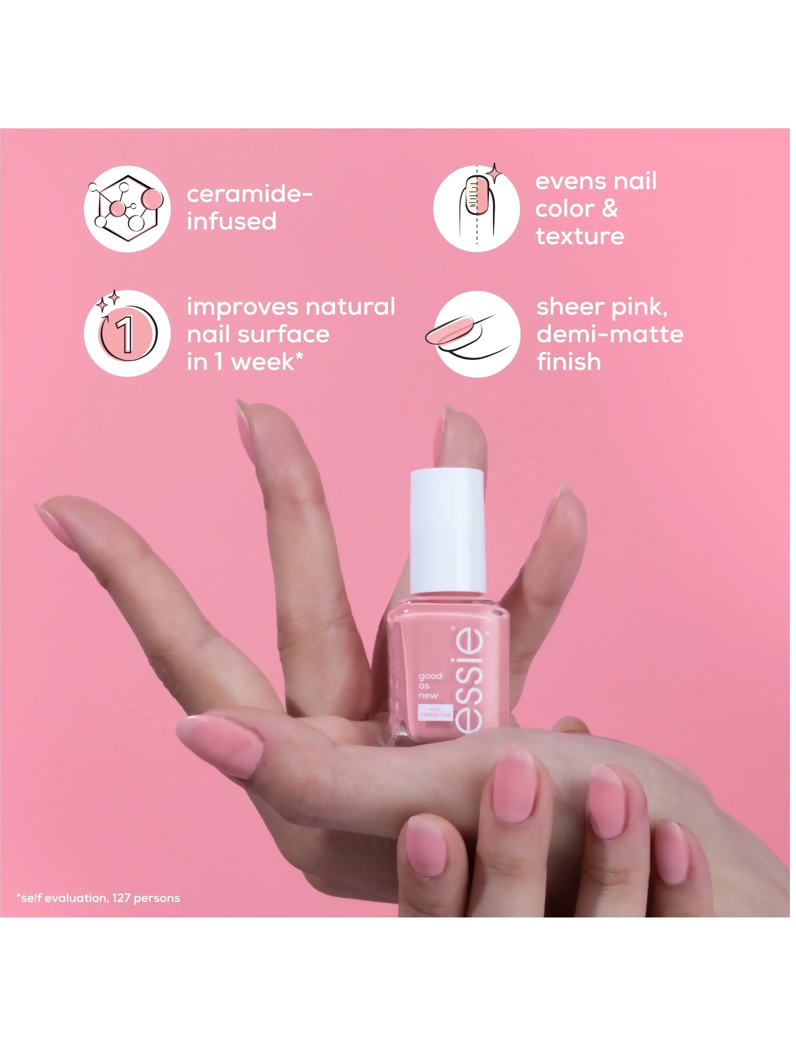 Essie - essie base coat good as new nail perfector - makeup - good as new nail perfector - 4