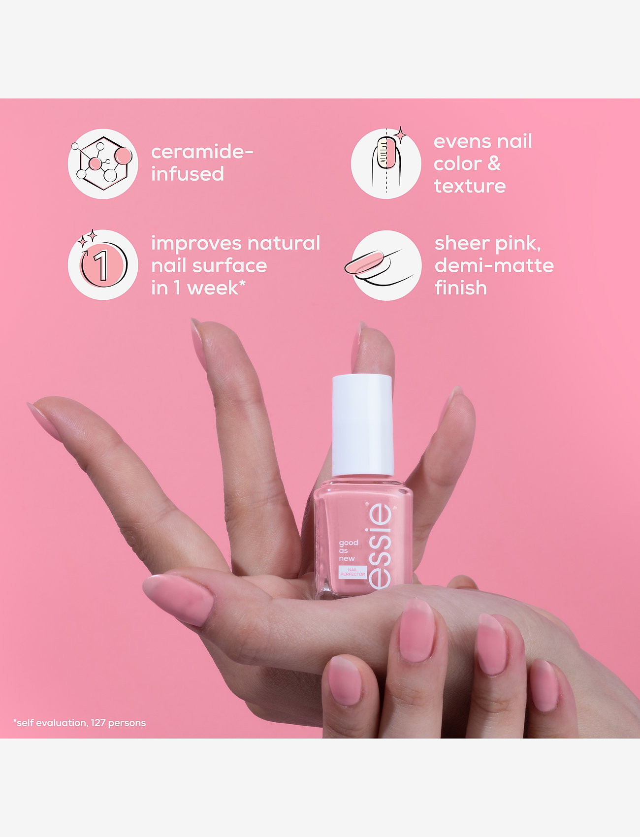 Essie - essie base coat good as new nail perfector - makeup - good as new nail perfector - 5