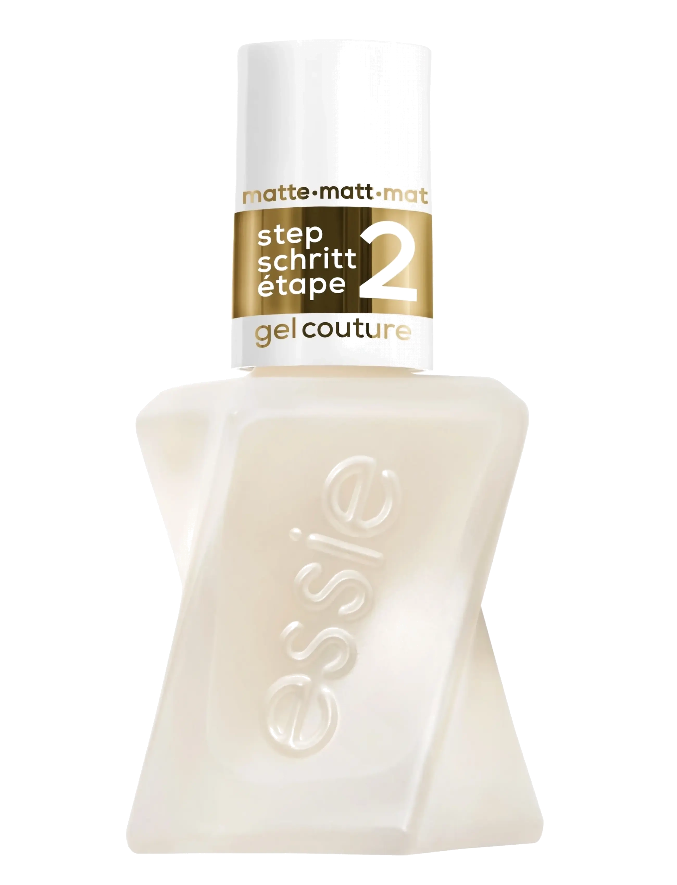 Essie Gel Couture Matte Top Coat 01 13,5 Ml, Base & Top Coat, Nude, Str: 13.5 ml