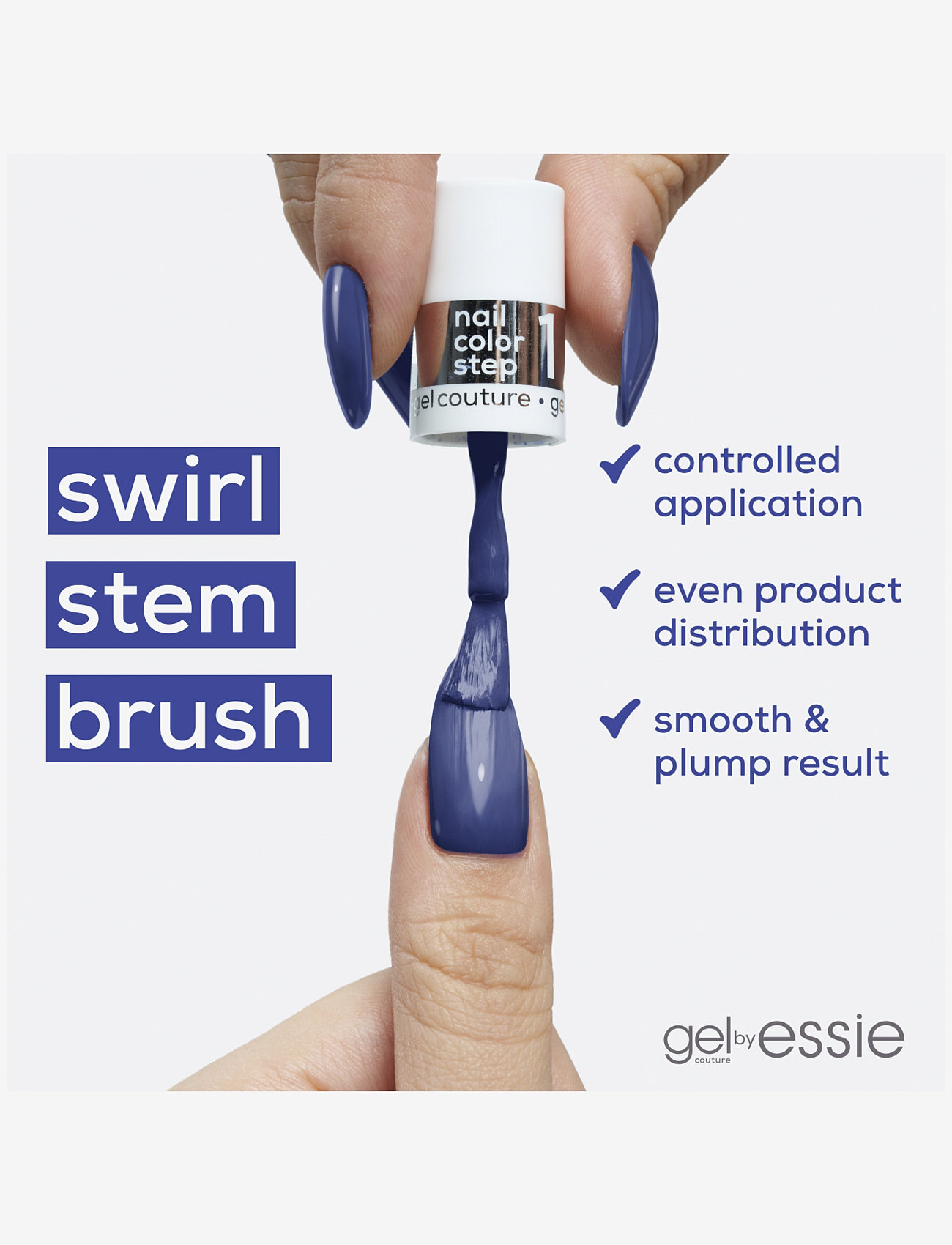 Essie - essie gel couture matte top coat  01 13,5 ml - makeup - matte top coat  01 - 2