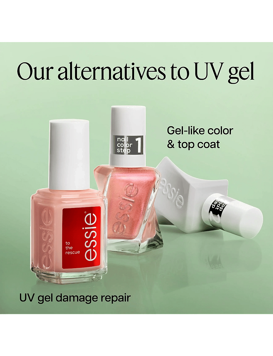 Essie - essie gel couture matte top coat 01 13,5 ml - matte top coat 01 - 4