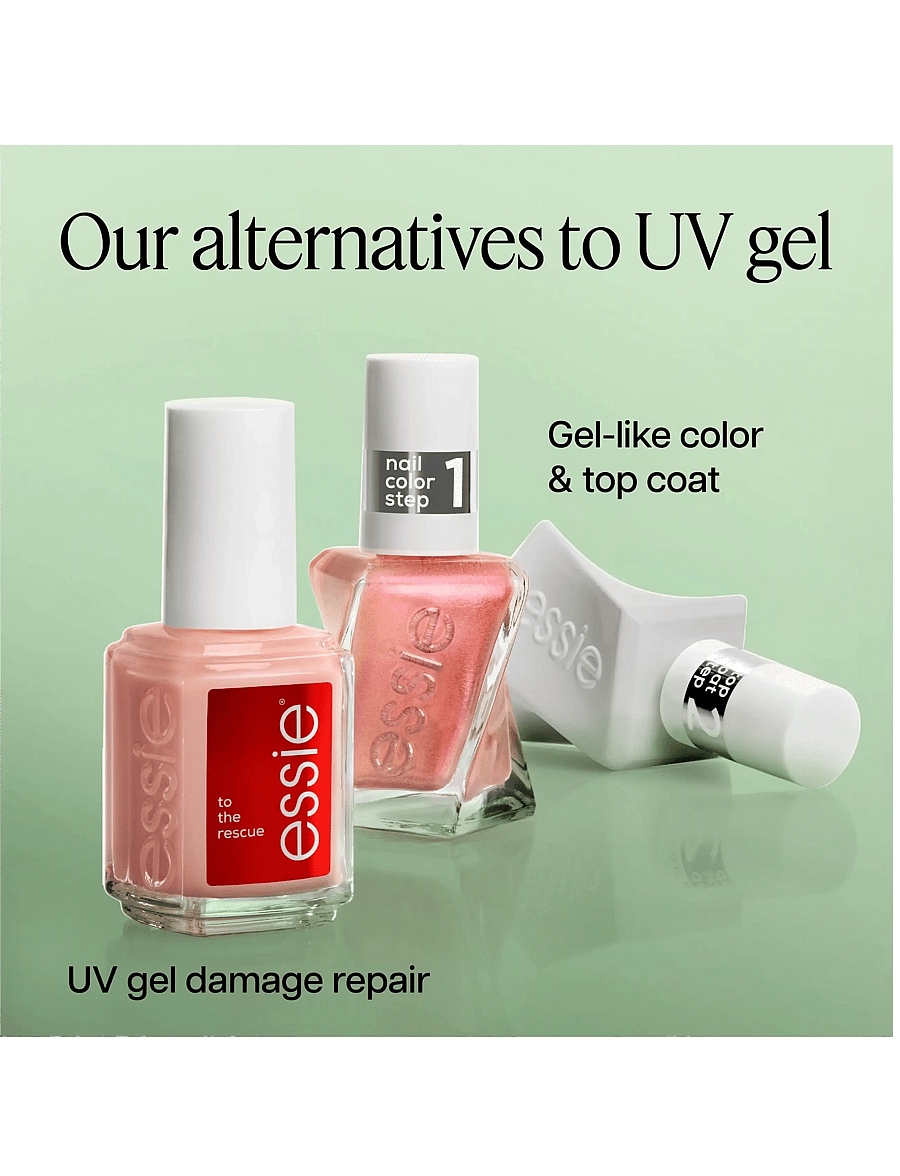 Essie - essie gel couture top coat 13,5 ml - makeup - top coat 00 - 4