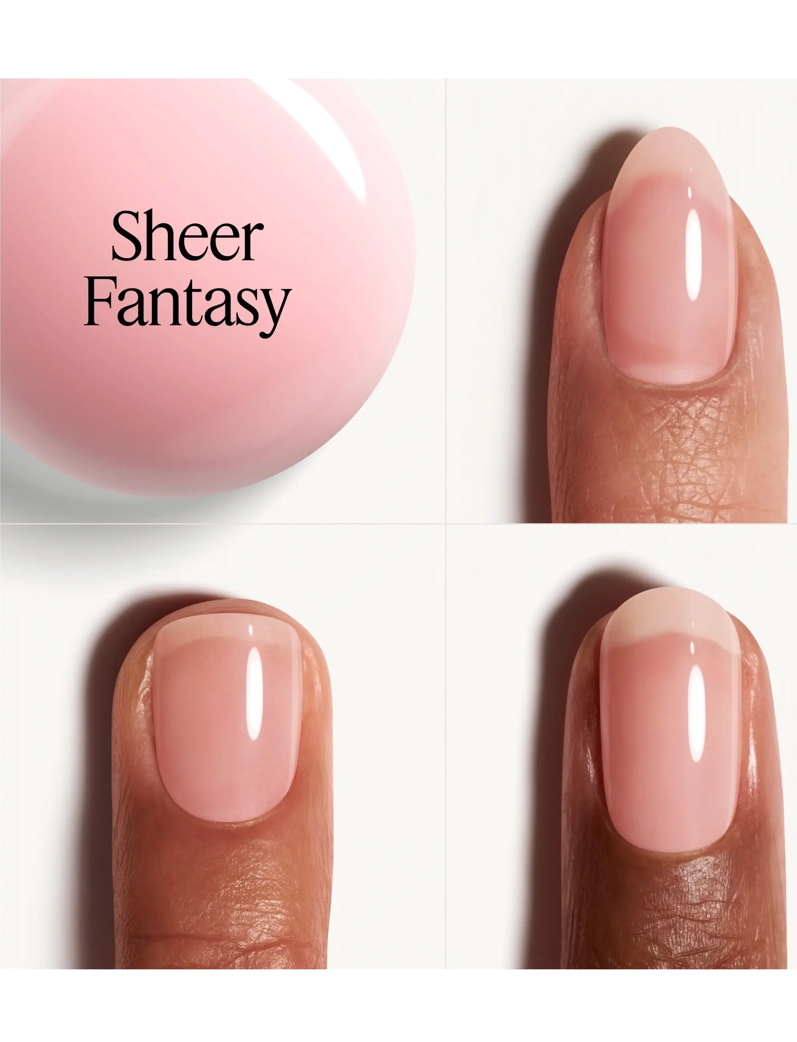 Essie - essie gel couture sheer fantasy  10 13,5 ml - makeup - sheer fantasy  10 - 1