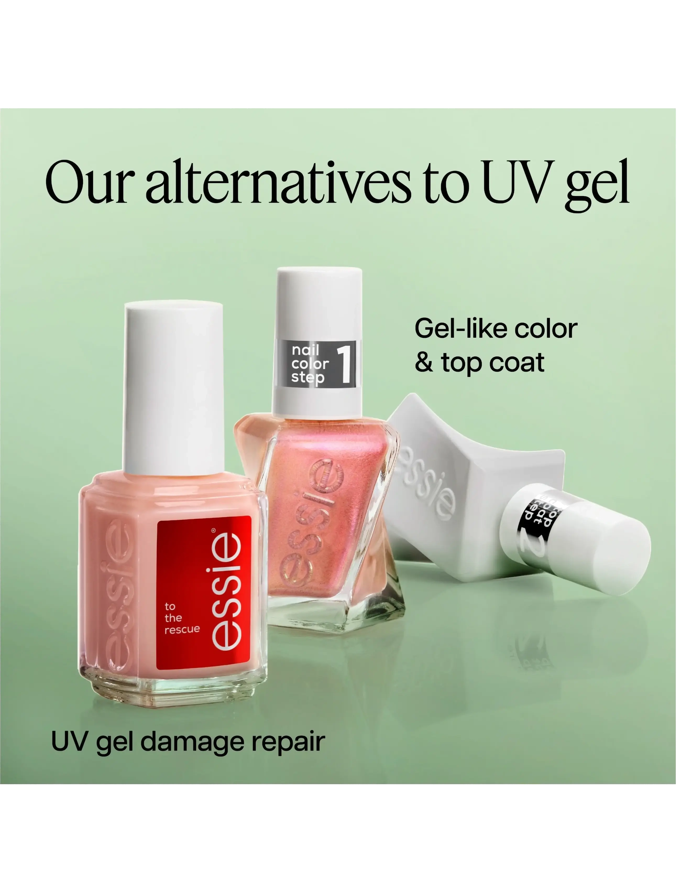 Essie - essie gel couture not what it seams  523 13,5 ml - makeup - not what it seams  523 - 4