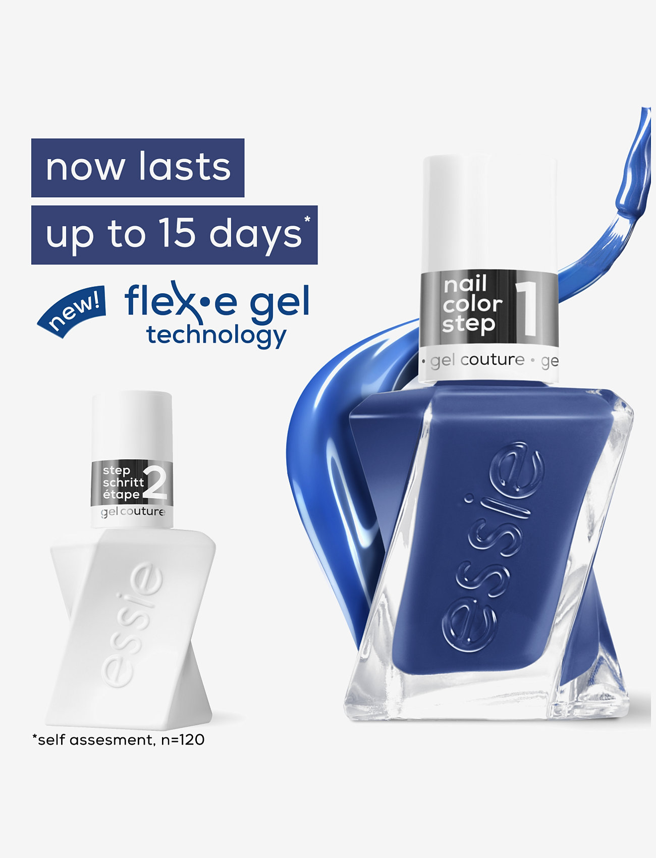 Essie - essie gel couture sizzling hot 470 13,5 ml - smink - sizzling hot 470 - 3