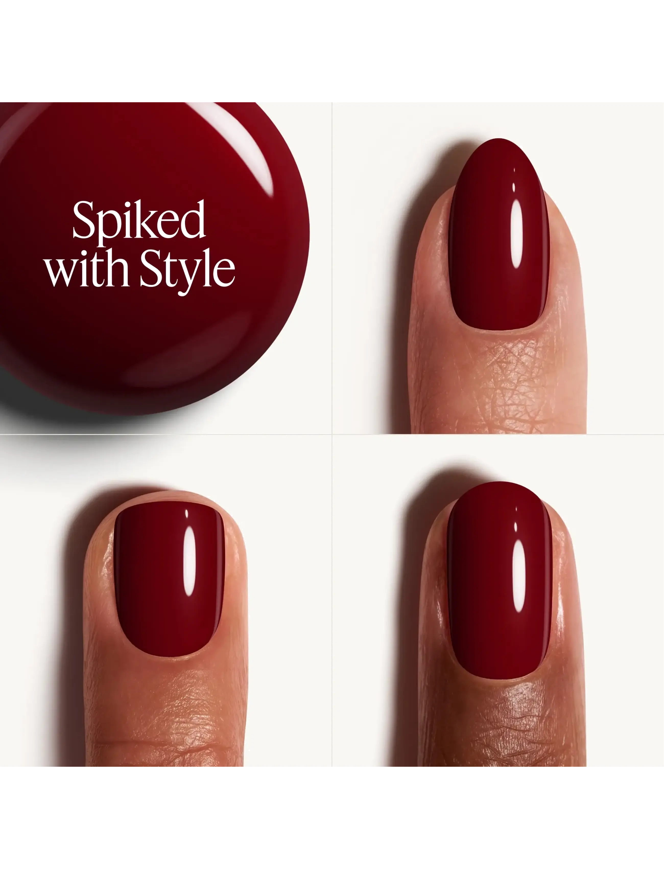 Essie - essie gel couture nail polish 360 spiked with style 13,5 ml - smink - spiked with style  360 - 1