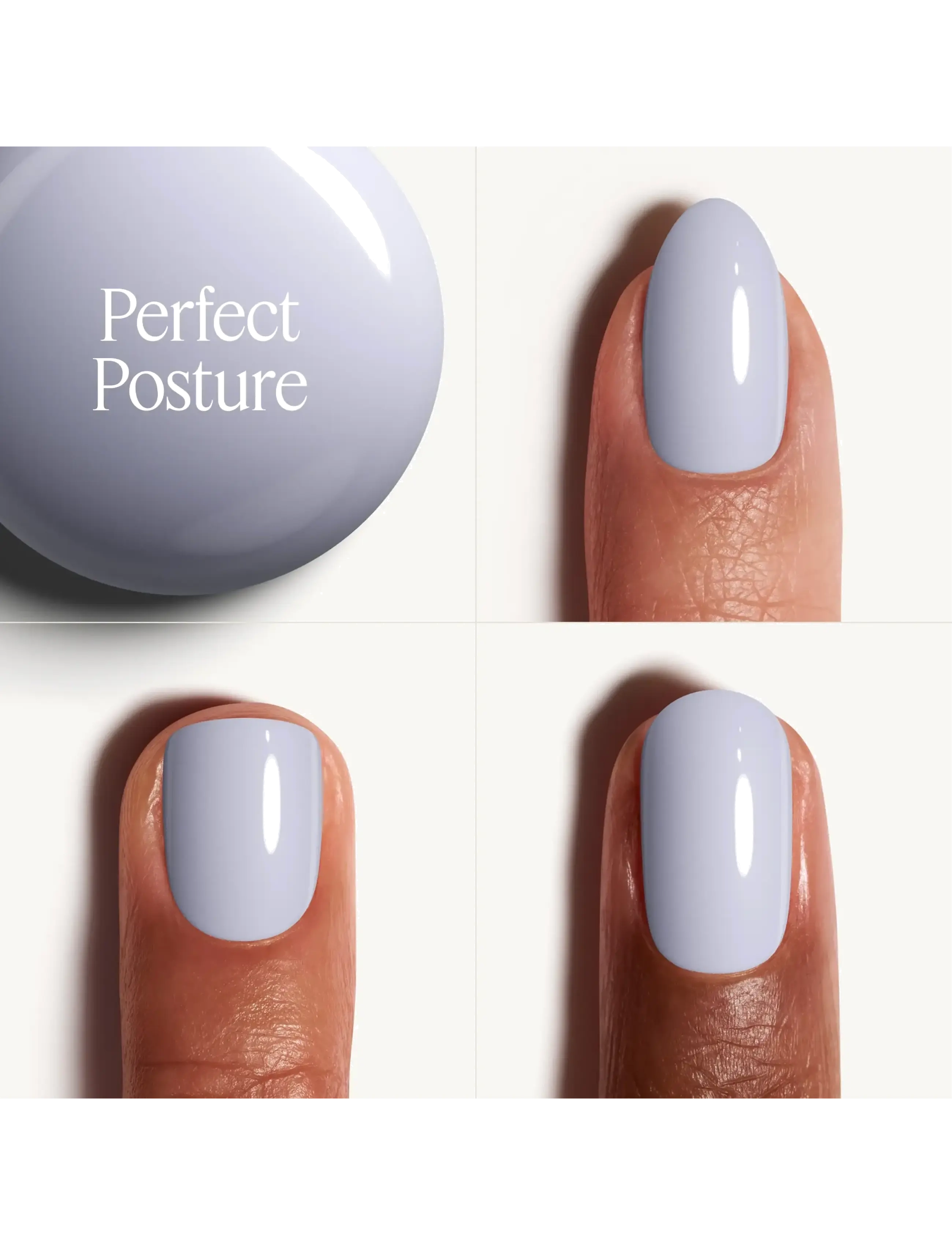 Essie - essie gel couture nail polish 450 perfect posture 13,5 ml - bliv klar til date night - perfect posture  450 - 1