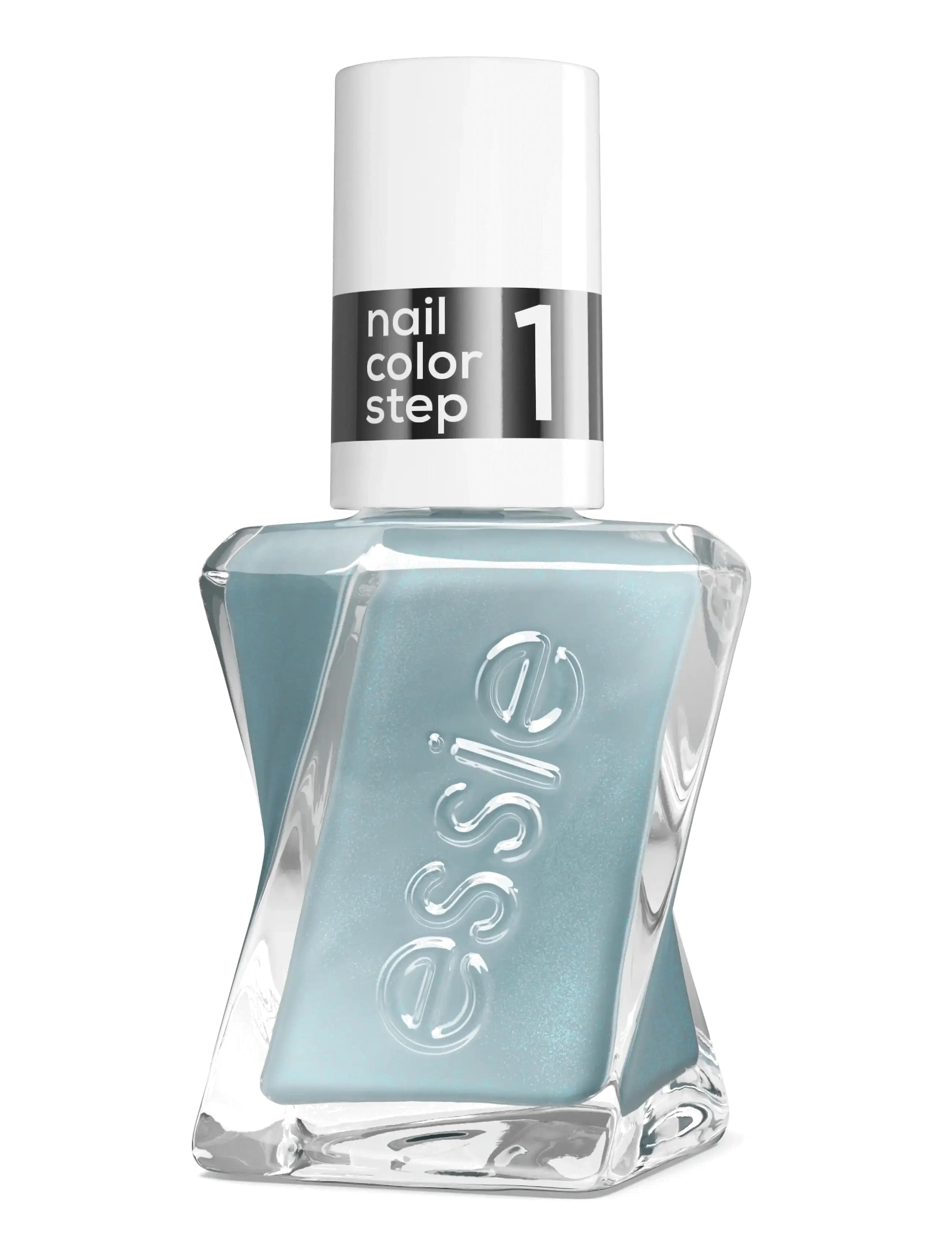 Essie Gel Couture First View 135 13,5 Ml, Gel Neglelak, Blå, Str: 13.5 ml