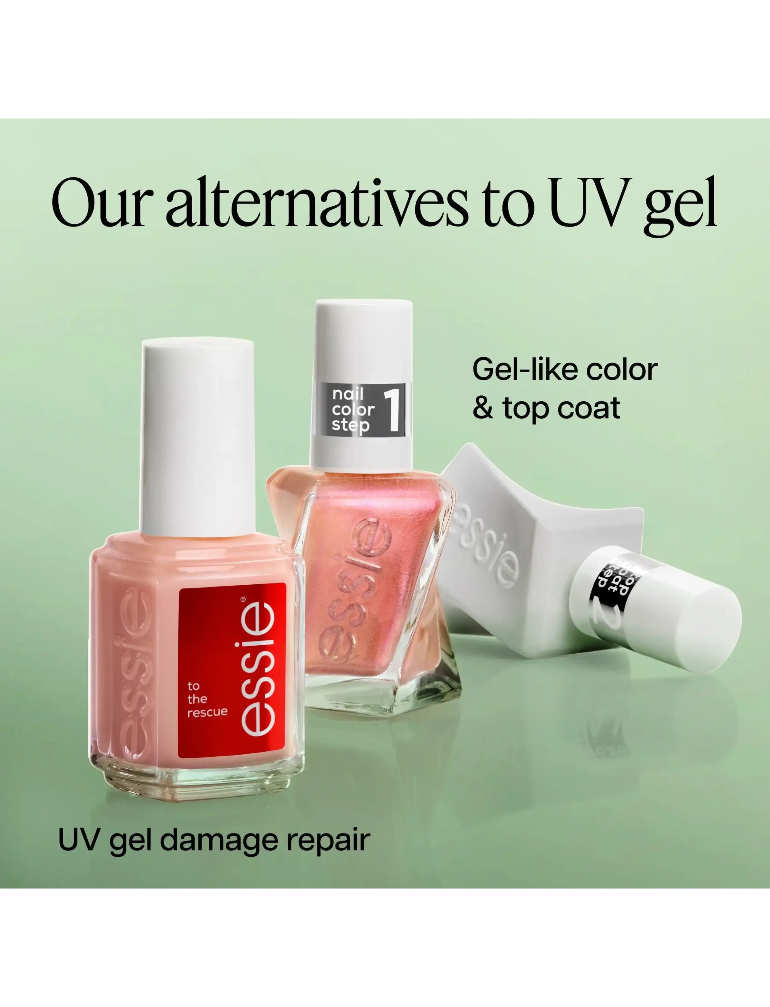Essie - essie gel couture nail polish 135 first view 13,5 ml - makeup - first view 135 - 5