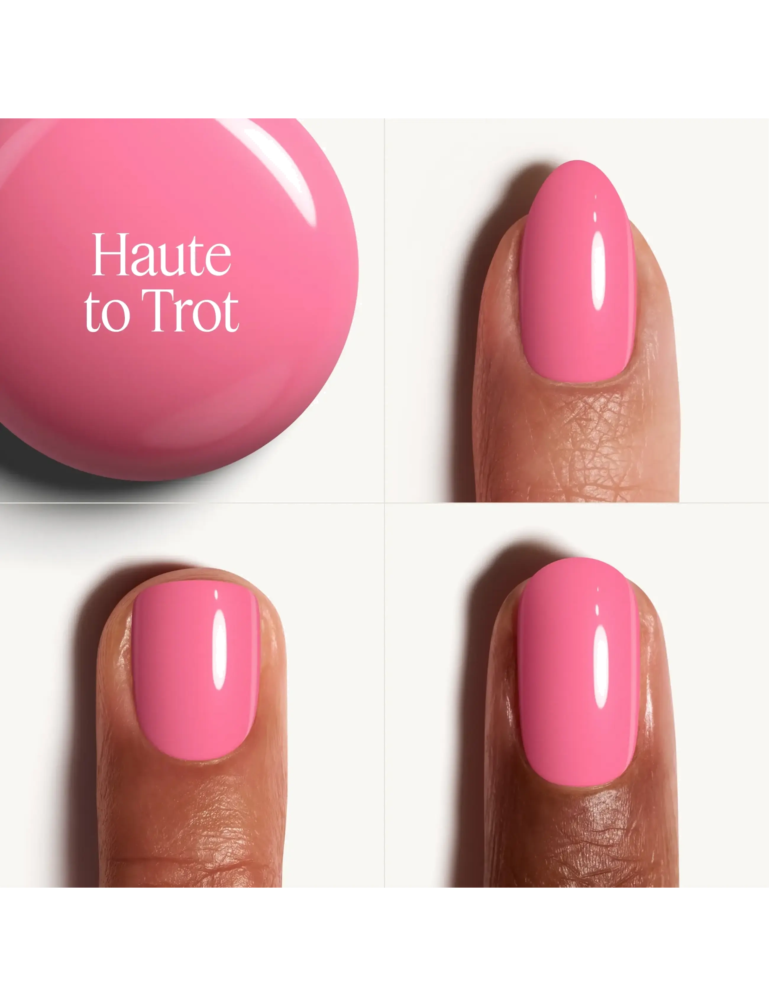 Essie - essie gel couture nail polish 150 haute to trot 13,5 ml - bliv klar til date night - haute to trot 150 - 1