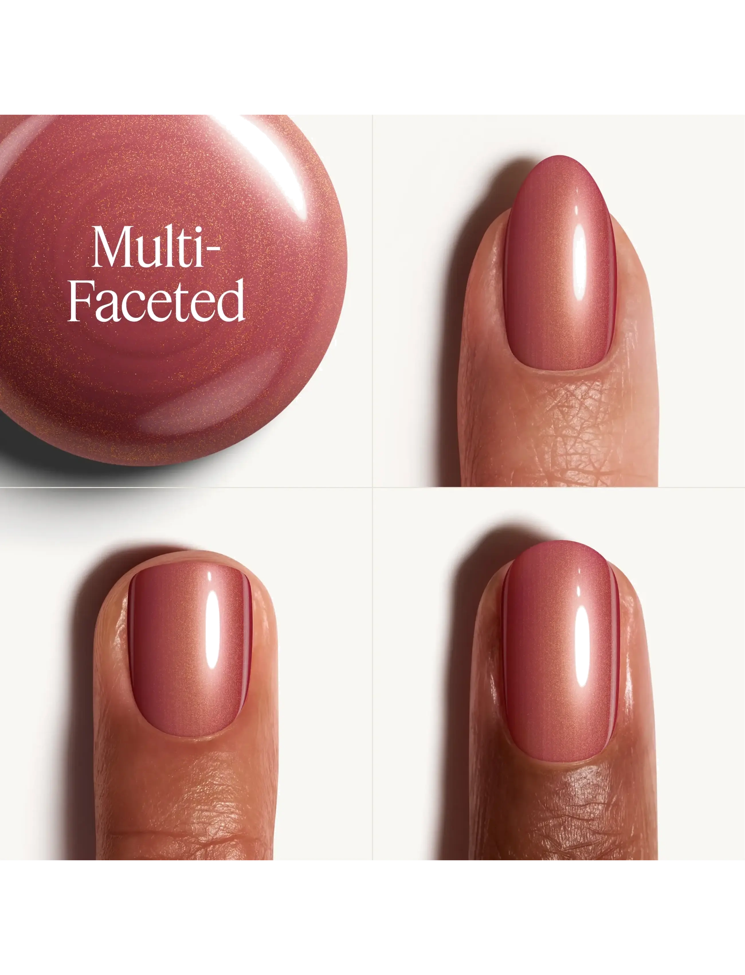 Essie - essie gel couture nail polish 554 multi-faceted 13,5 ml - makeup - mutli-faceted 554 - 1