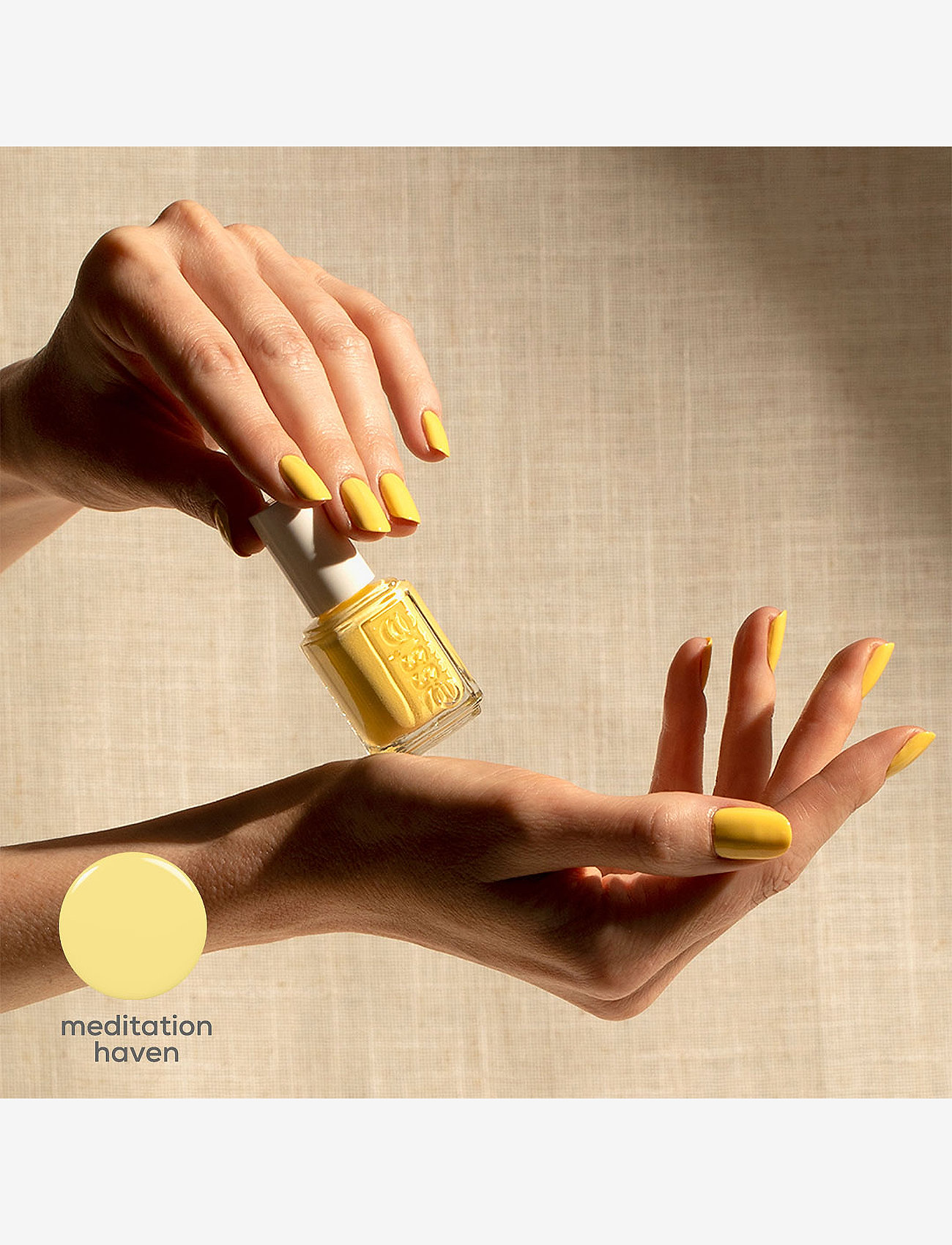 Essie - essie, summer 2024 collection limited edition, 970 meditation haven , nail polish, yellow, 13,5ml - smink - meditation haven - 3