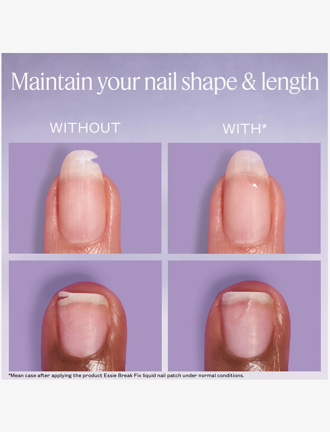 Essie - essie break fix liquid nail patch - festtøj til outletpriser - transparent - 3