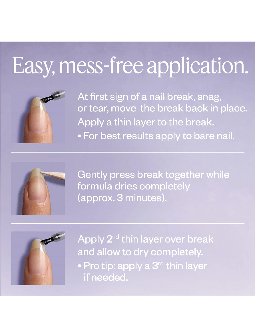 Essie - essie break fix liquid nail patch - makeup - transparent - 4