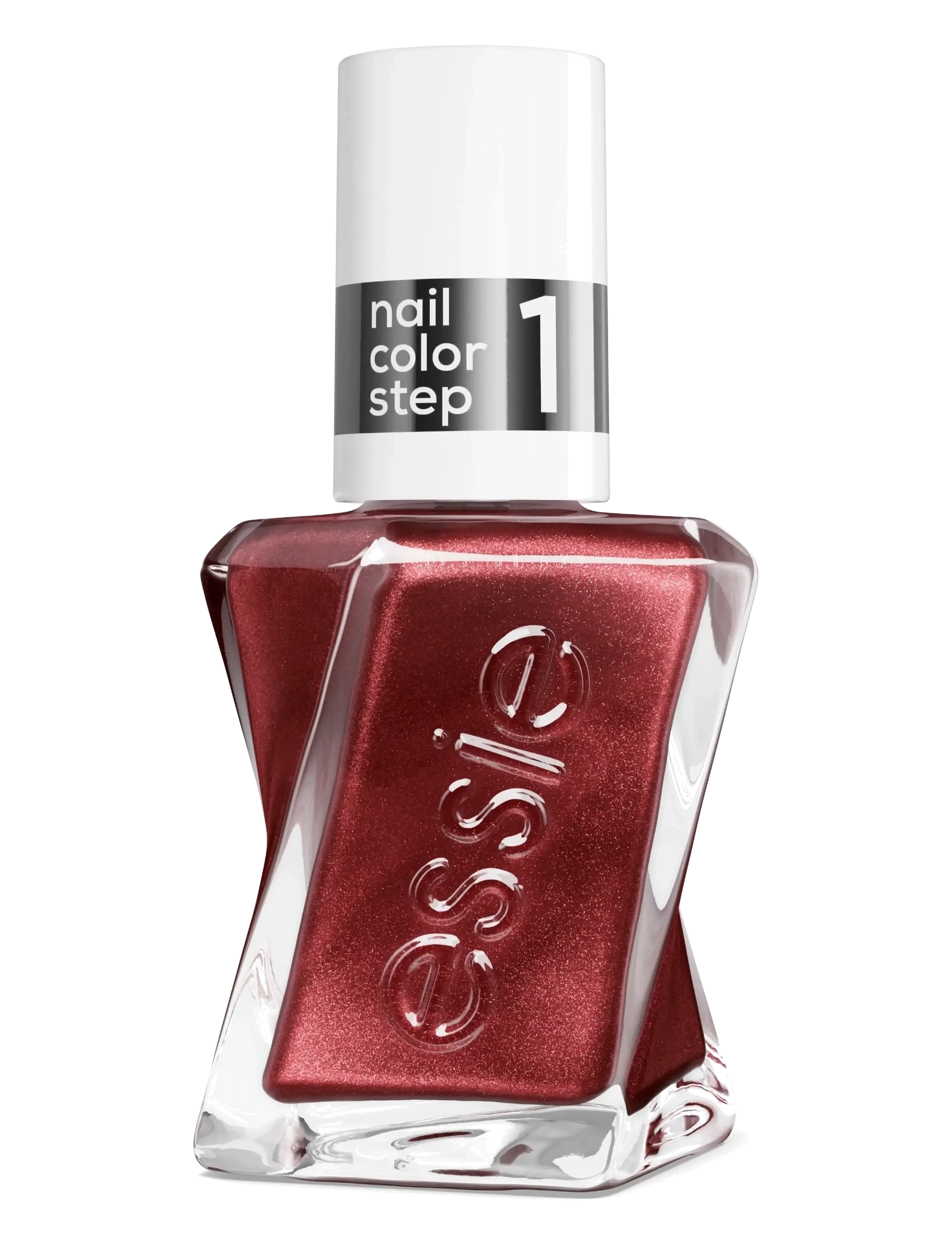 Essie Essie Gel Couture Nail Polish, 13.5 ml, Burgundy, Negle > Neglelak, Dame