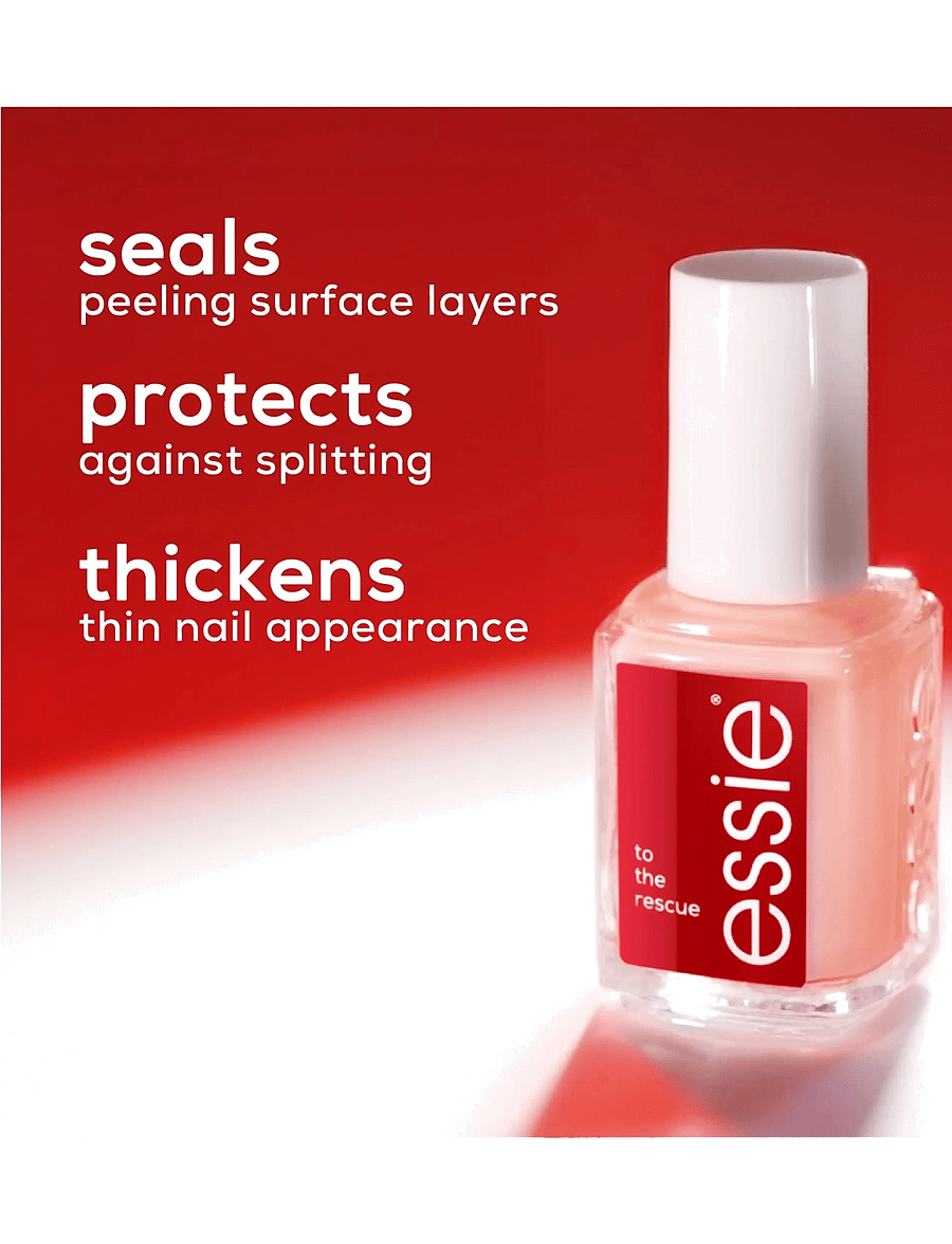 Essie - essie to the rescue nagelvård för naglar som skadats av gellack 13,5 ml - smink - clear - 3