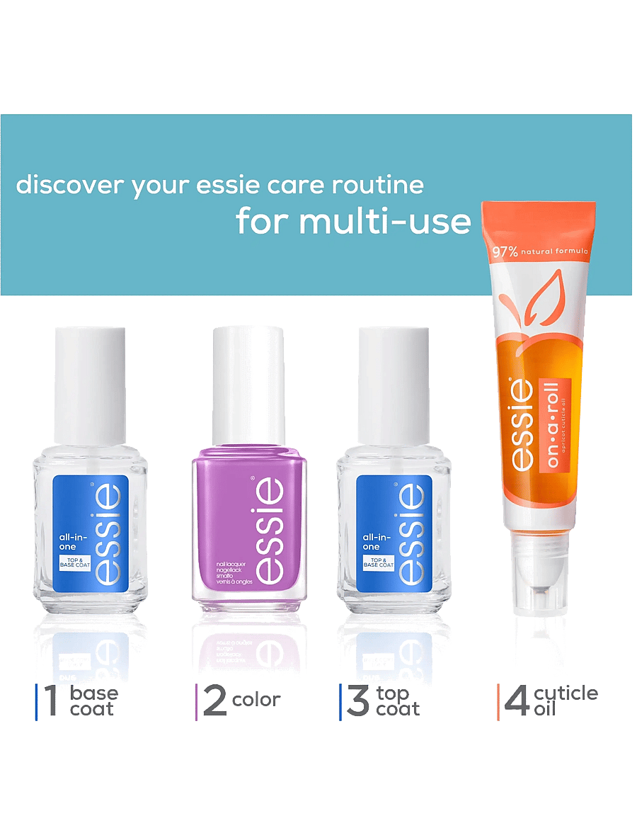 Essie - essie base coat all in one - makeup - all-in-one top & base coat - 5