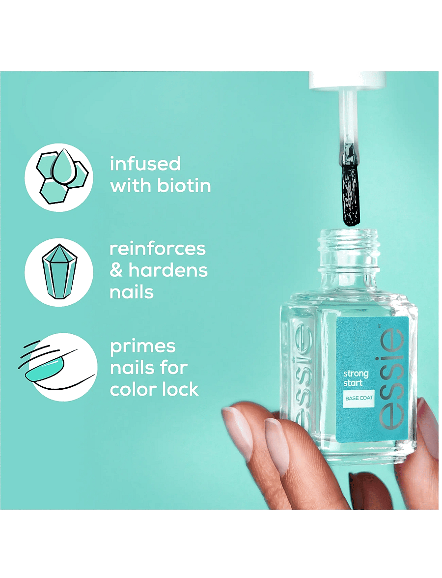 Essie - essie Care Strong Start Base Coat - bliv klar til date night - as strong as it gets base coat - 1