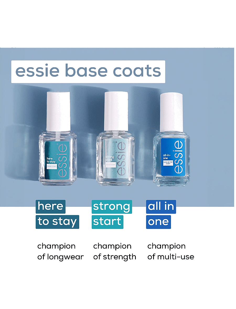 Essie - essie Care Strong Start Base Coat - bliv klar til date night - as strong as it gets base coat - 4