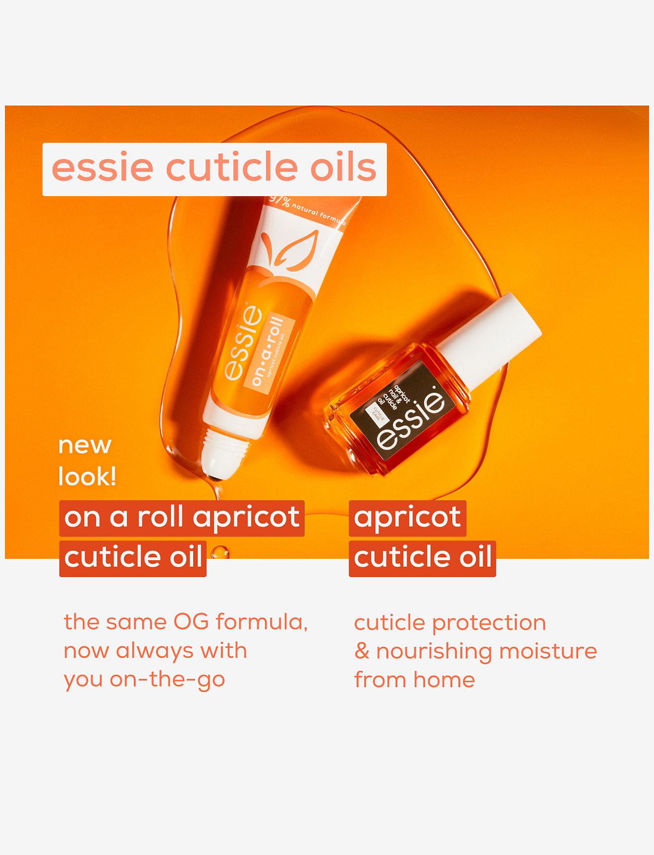 Essie - essie treatment apricot oil - apricot cuticle oil - 1