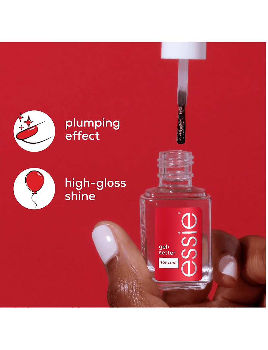 Essie - essie top coat gel setter - makeup - gel setter top coat - 3